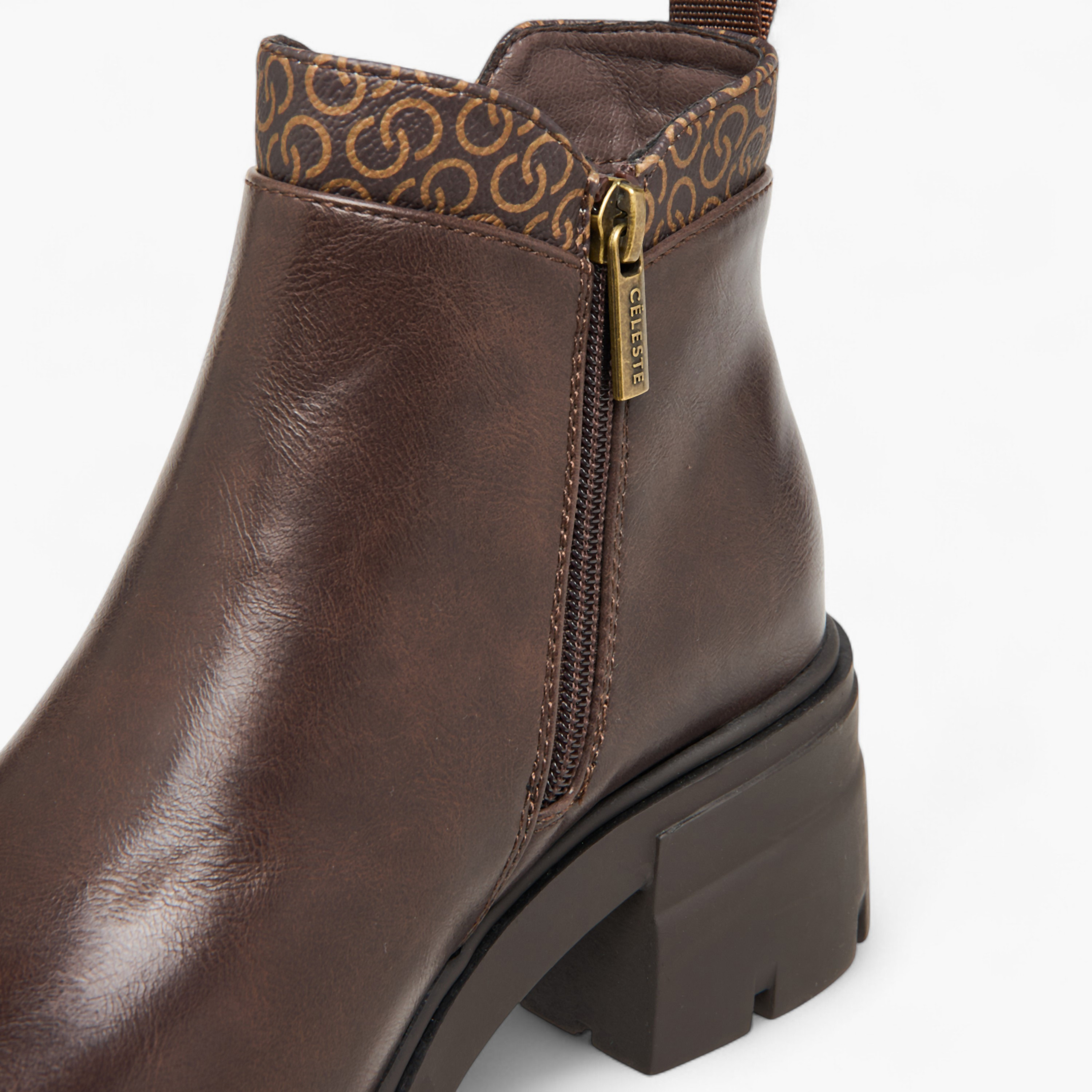 بوت سادة بطول الكاحل وسحاب إغلاق للنساء من سيليست-women-shoes-boots-image-2