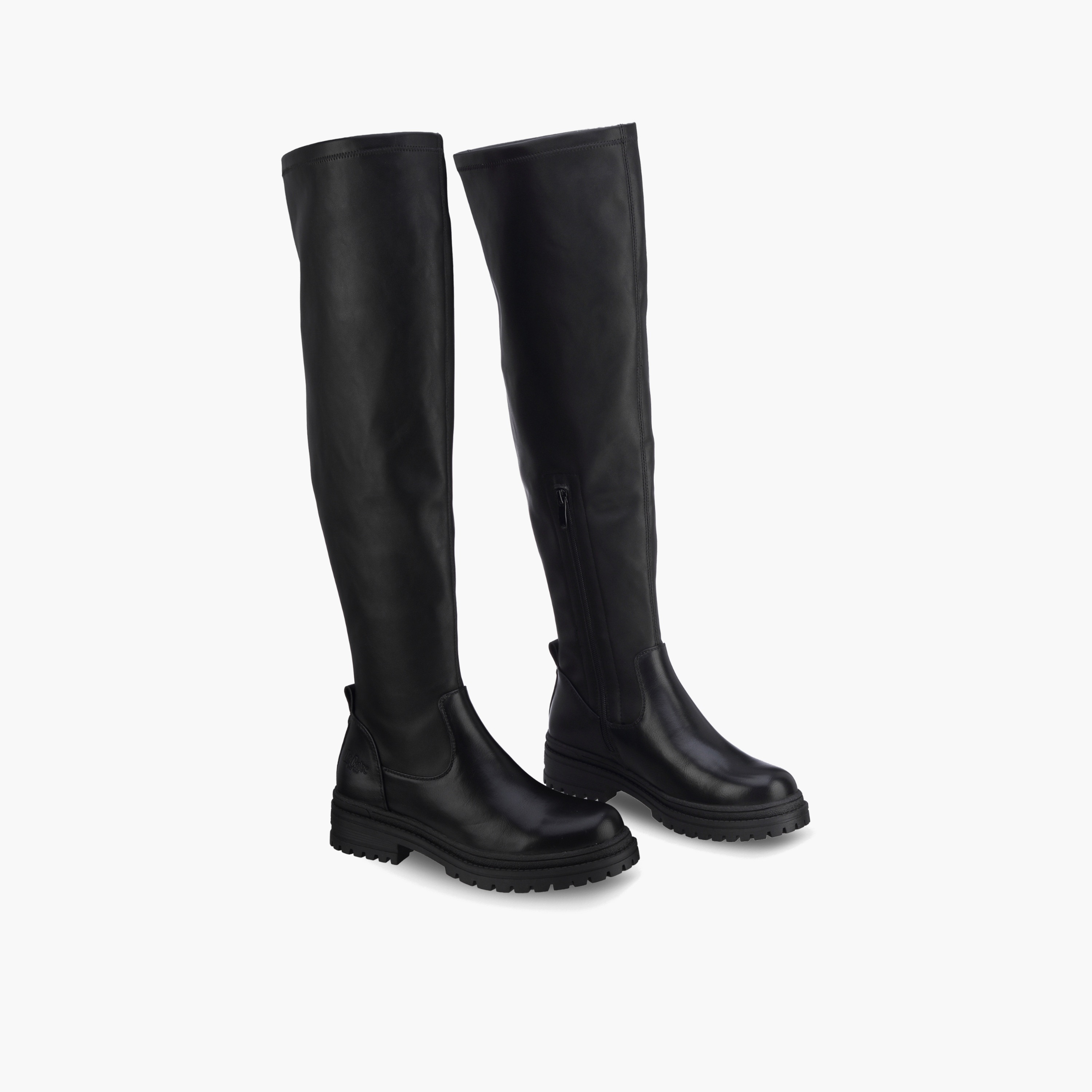 بوت ساق عالية للنساء من لي كوبر-women-shoes-boots-image-1