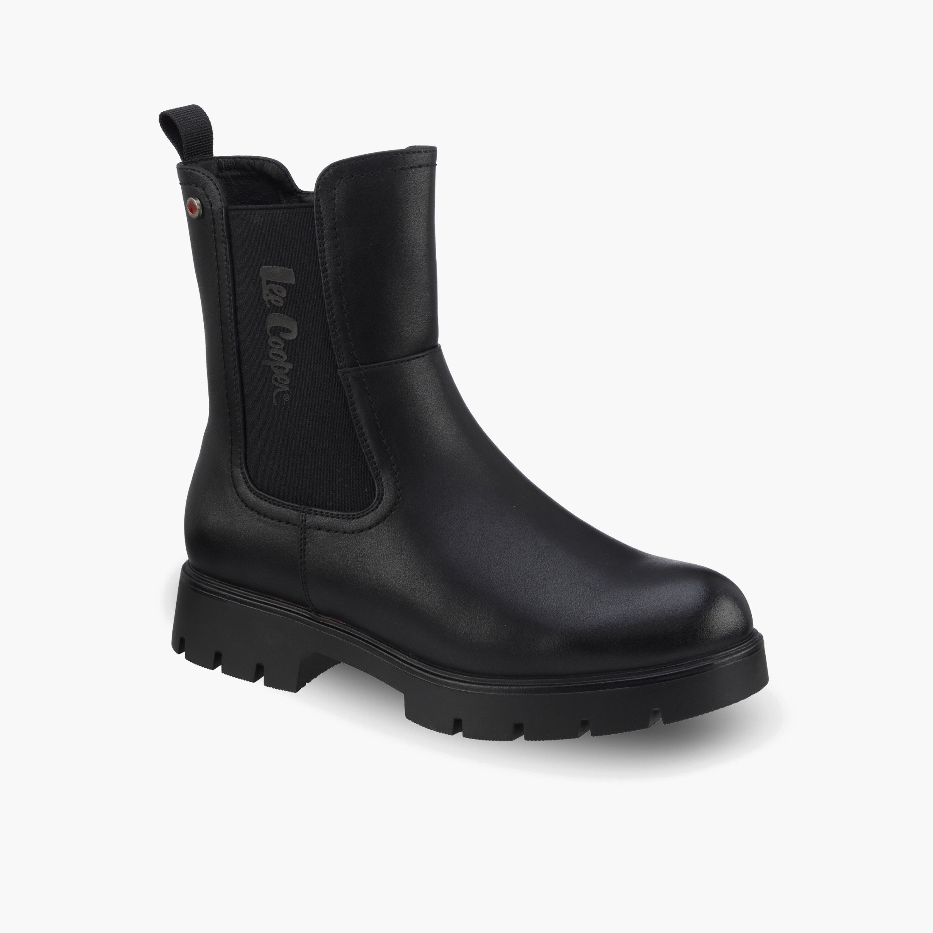 Lee Cooper Women Logo Print Ankle Boots-women-shoes-boots-image-2