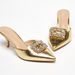 Celeste Women's Embellished Pointed Toe Slip-On Shoes with Kitten Heels-Women%27s Heel Shoes-thumbnail-5