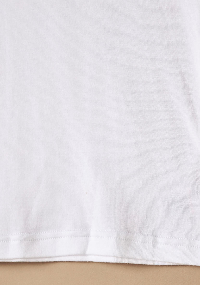 Juniors Sleeveless T-shirt with Round Neck-Innerwear-image-3