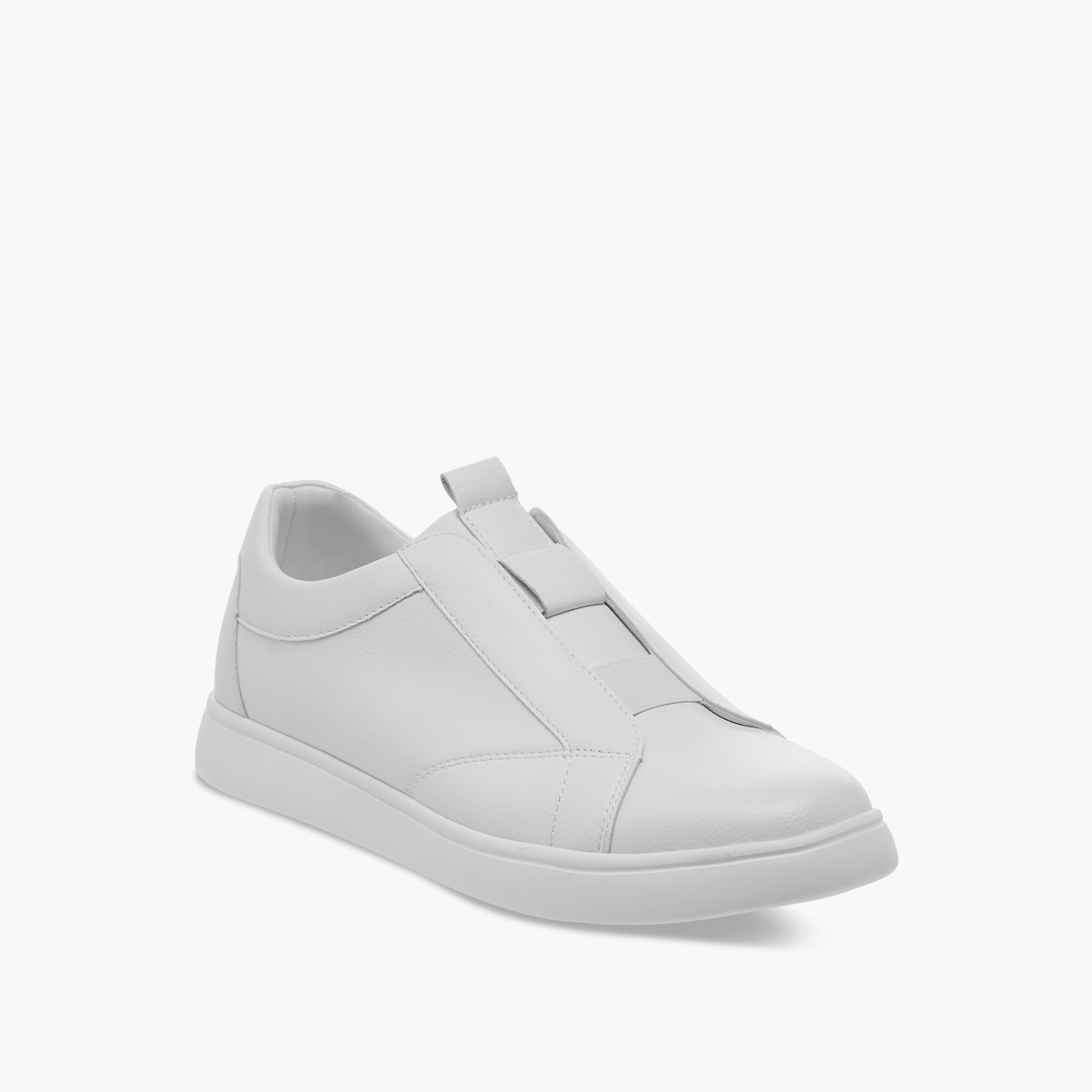 LBL by Shoexpress Textured Slip-On Sneakers with Pull Tabs-men-shoes-sneakers-image-2