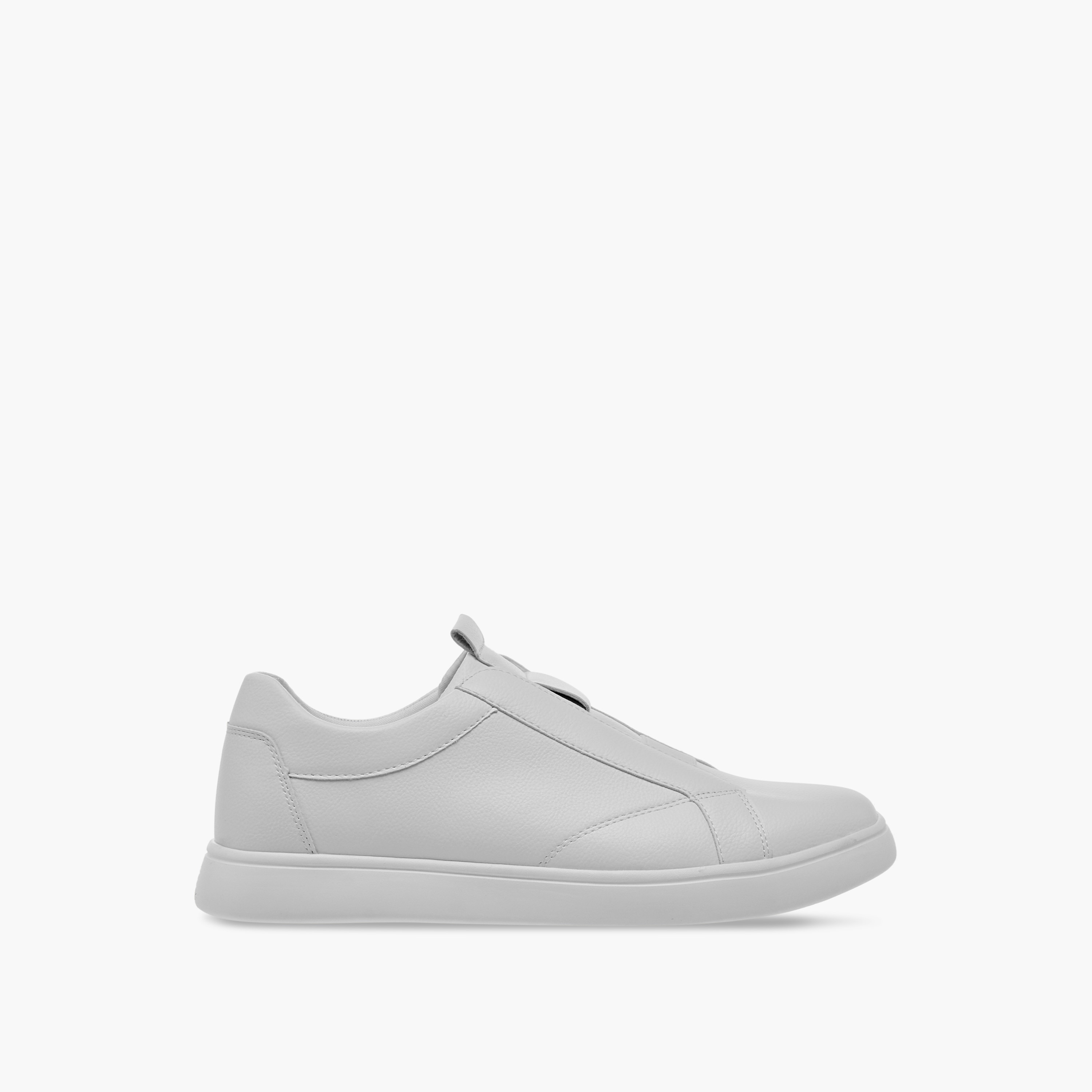 LBL by Shoexpress Textured Slip-On Sneakers with Pull Tabs-men-shoes-sneakers-image-3