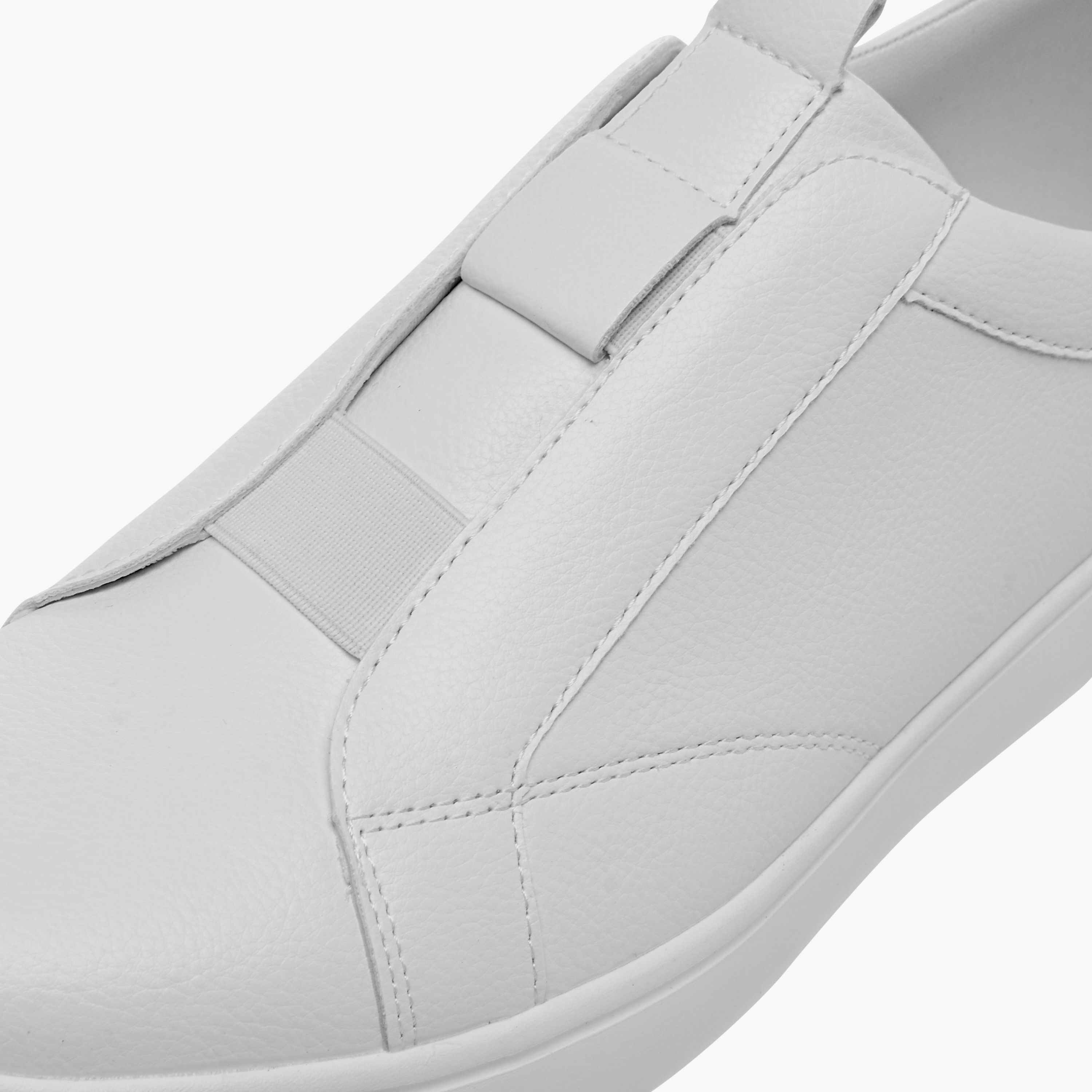 LBL by Shoexpress Textured Slip-On Sneakers with Pull Tabs-men-shoes-sneakers-image-4