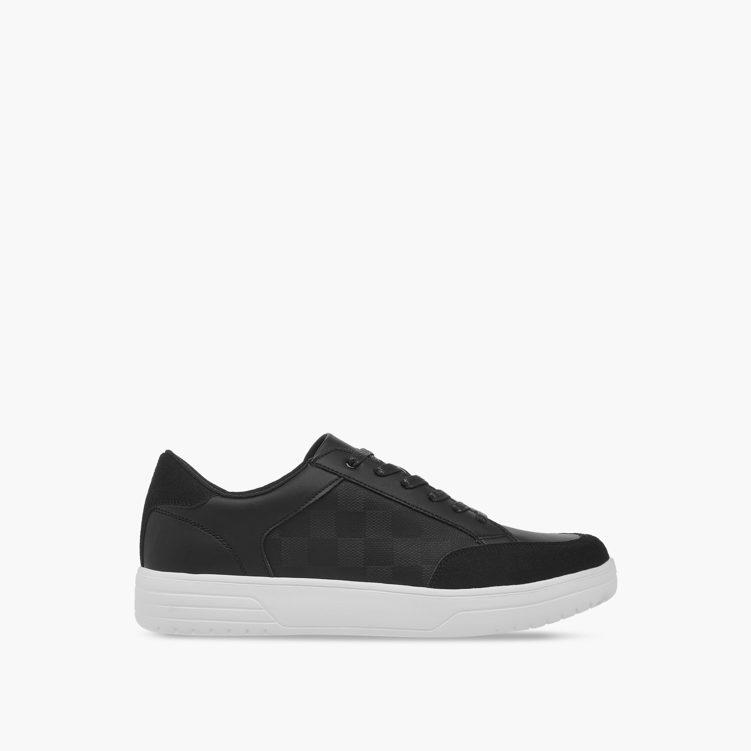 LBL by Shoexpress Panelled Lace-Up Sneakers-men-shoes-sneakers-image-3