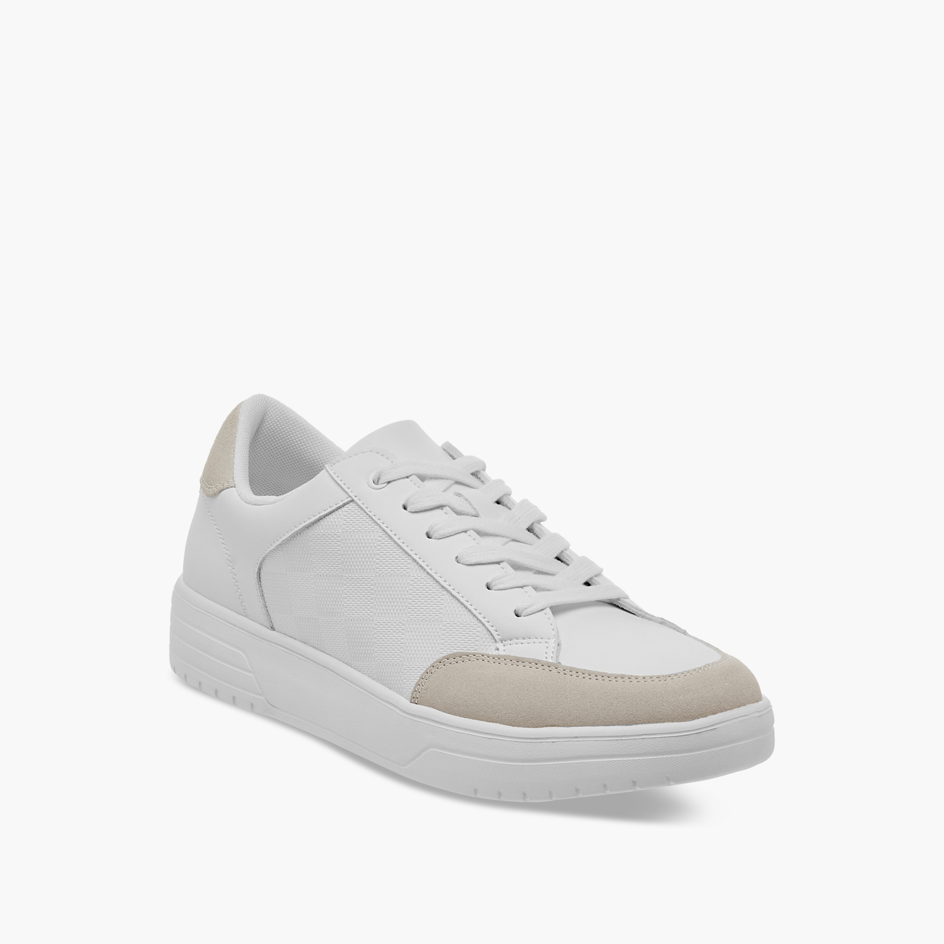 LBL by Shoexpress Panelled Lace-Up Sneakers-men-shoes-sneakers-image-2