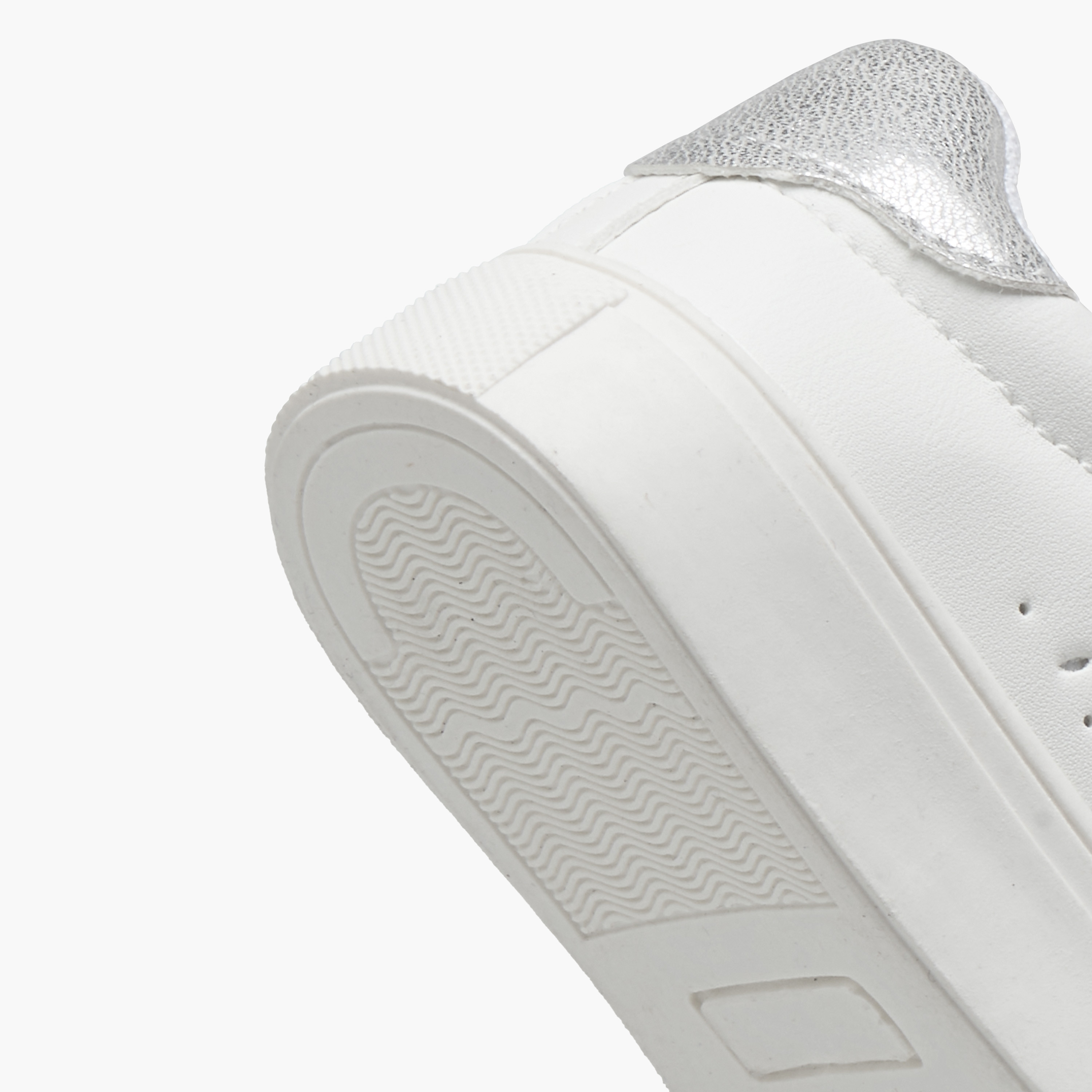 Barefeet Panelled Sneakers with Hook and Loop Closure-girls-shoes-sneakers-image-5