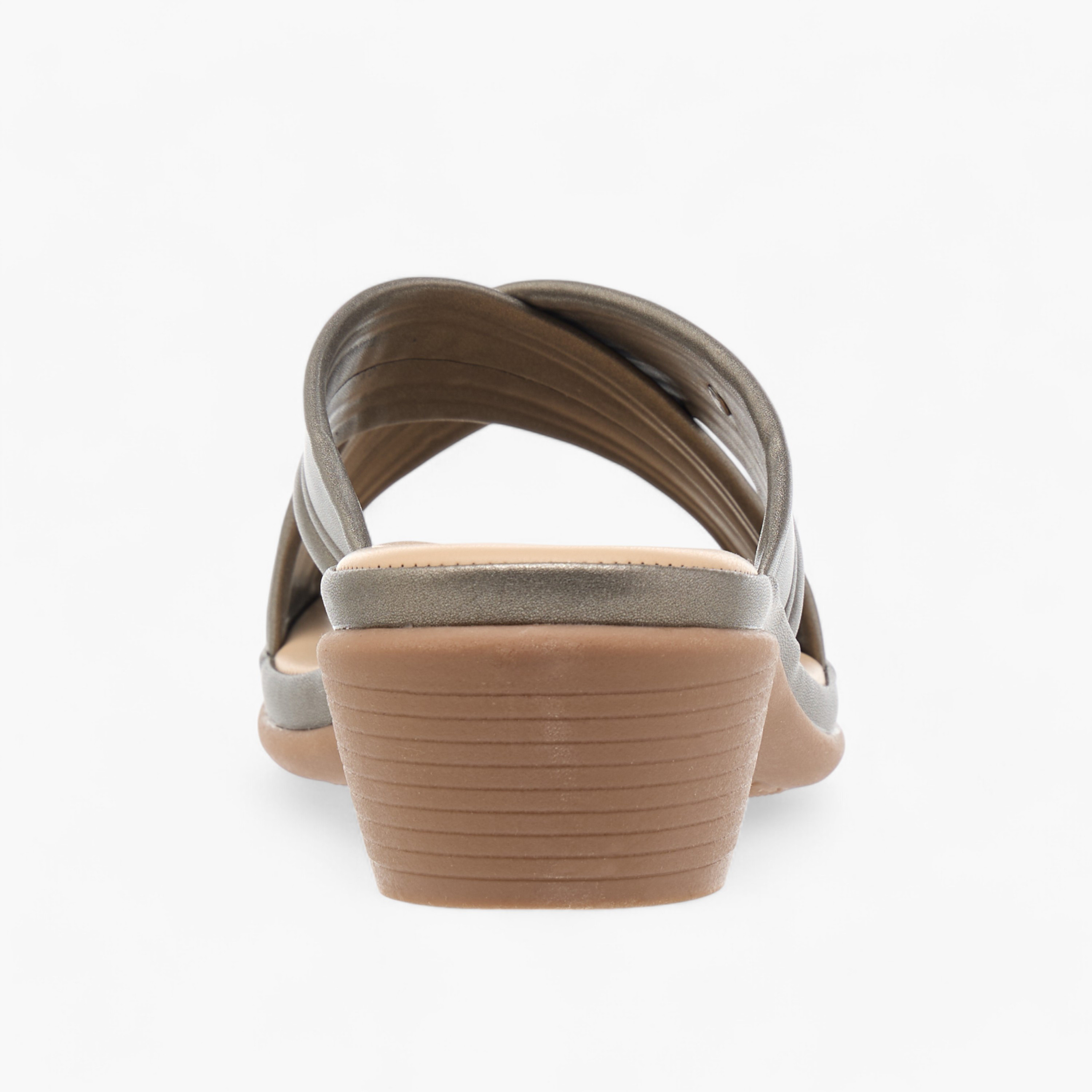 Flora Bella Cross Strap Slip-On Comfort Sandals with Block Heel-women-shoes-sandals-heeled-image-5