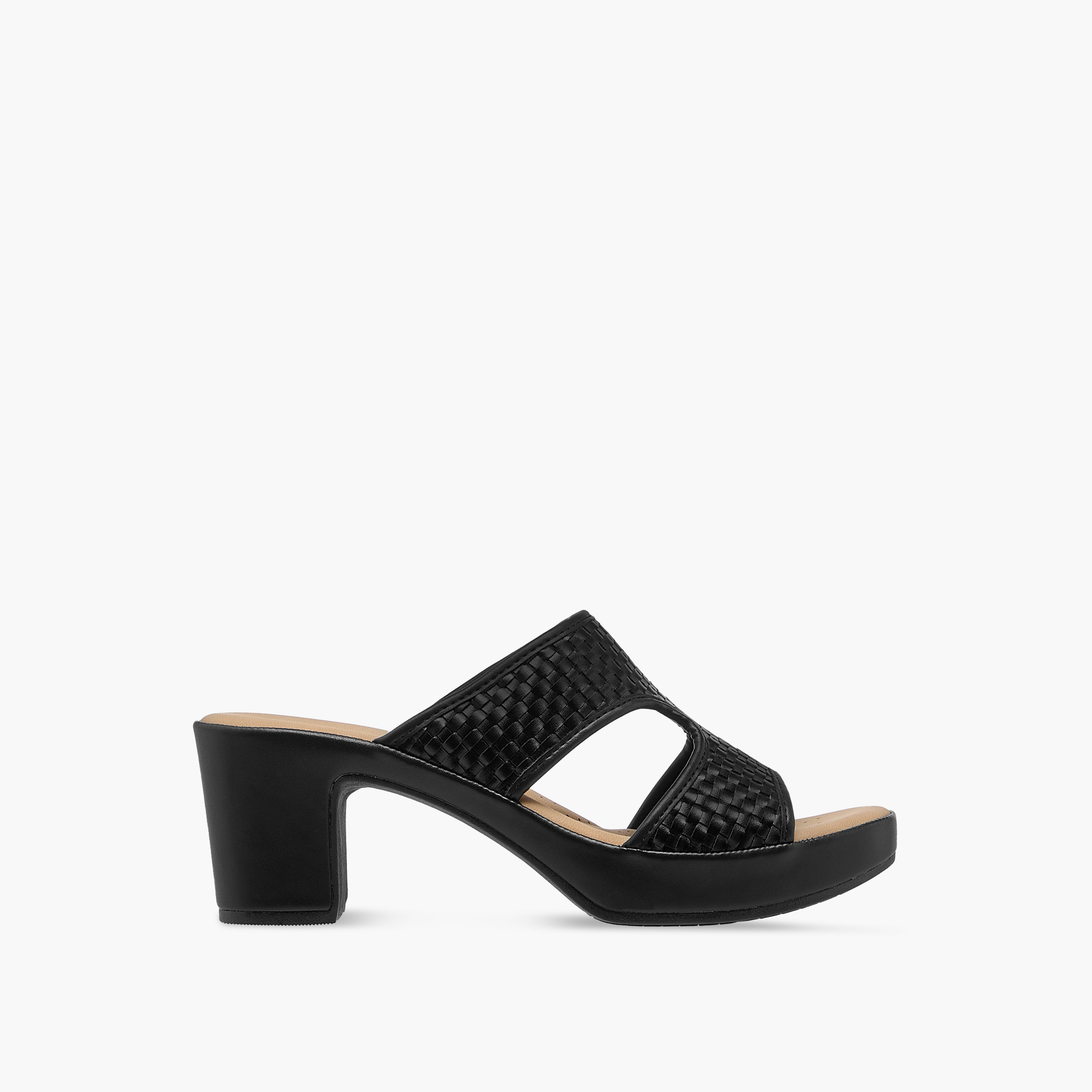 Flora Bella Textured Slip-On Sandals with Block Heels-women-shoes-sandals-heeled-image-3