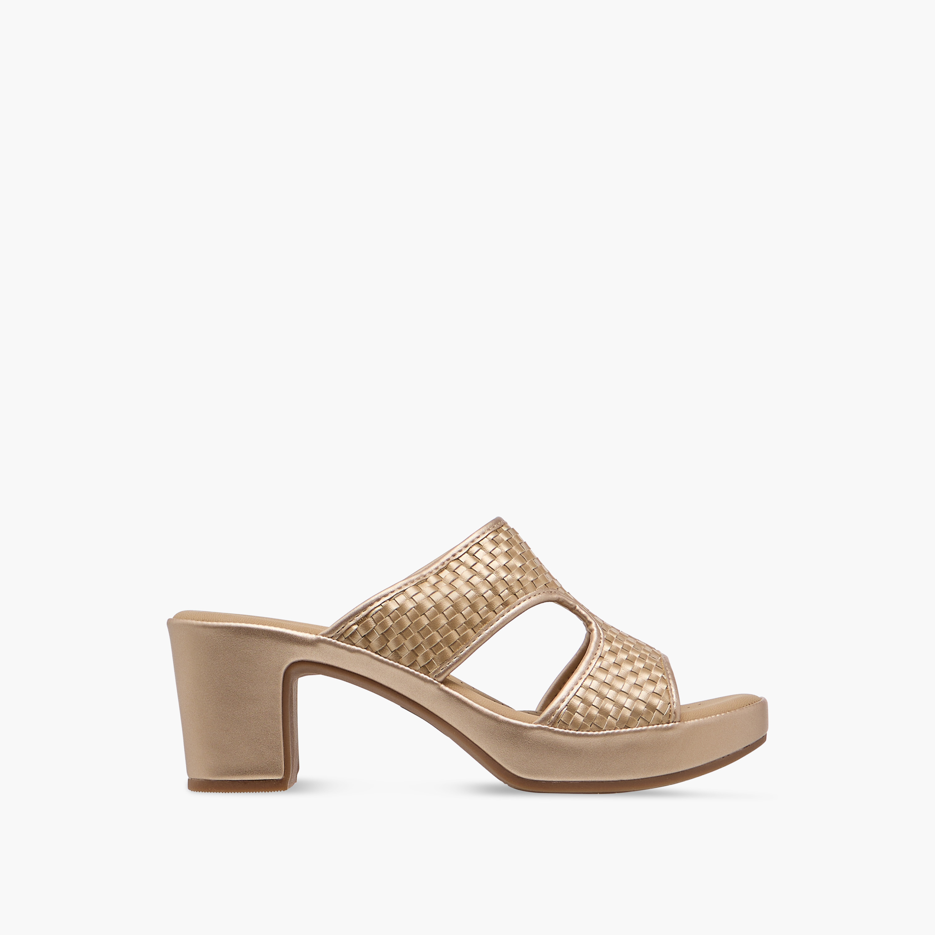 صندل سهل الارتداء وبارز الملمس بكعب سميك من فلورا بيلا-women-shoes-sandals-heeled-image-3