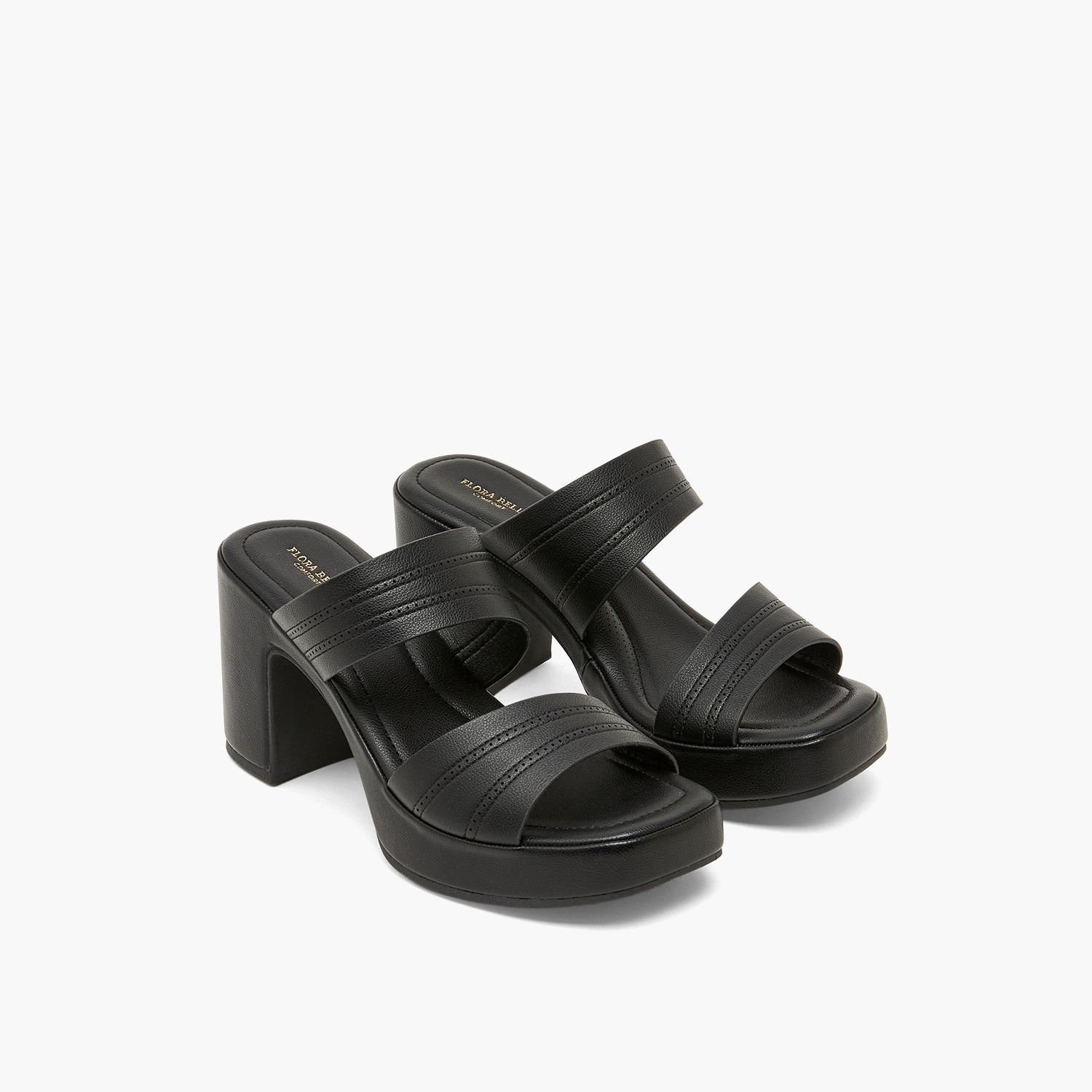 صندل بكعب عريض للنساء من فلورا بيلا-women-shoes-sandals-heeled-image-1