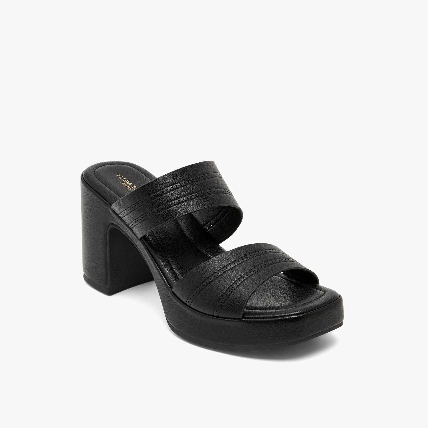 صندل بكعب عريض للنساء من فلورا بيلا-women-shoes-sandals-heeled-image-2