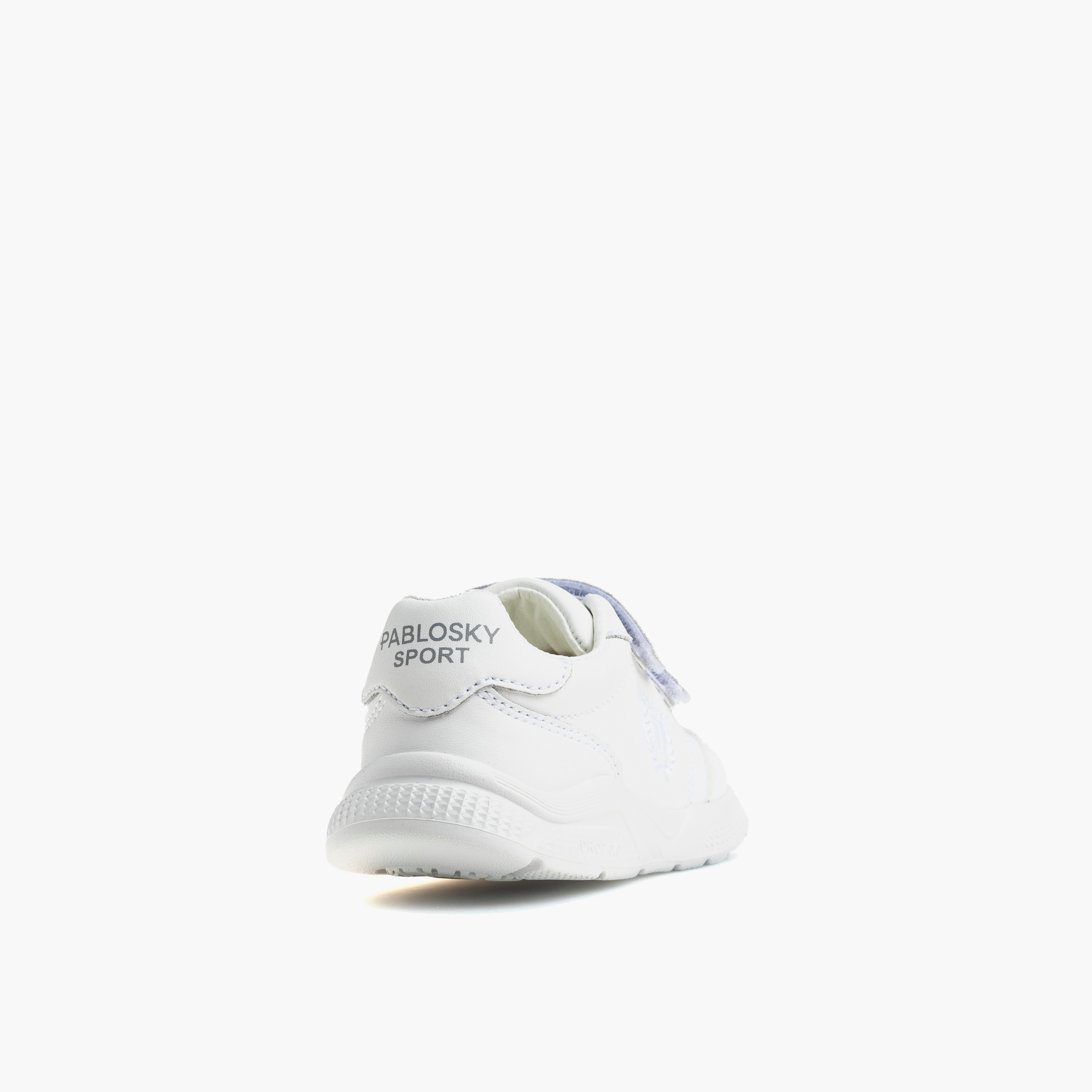 Pablosky Girls Logo Leather Ankle Sneakers-girls-shoes-sneakers-image-2