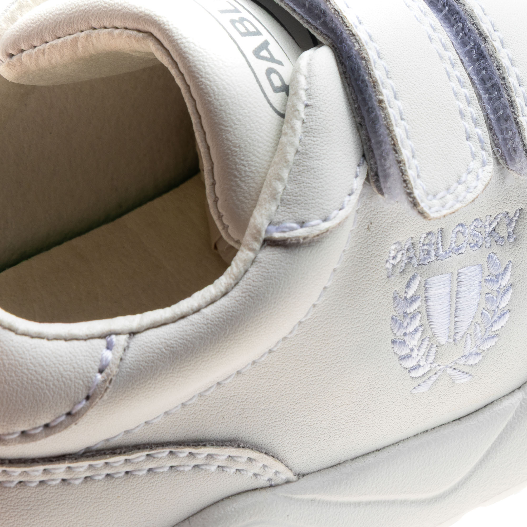 Pablosky Girls Logo Leather Ankle Sneakers-girls-shoes-sneakers-image-6