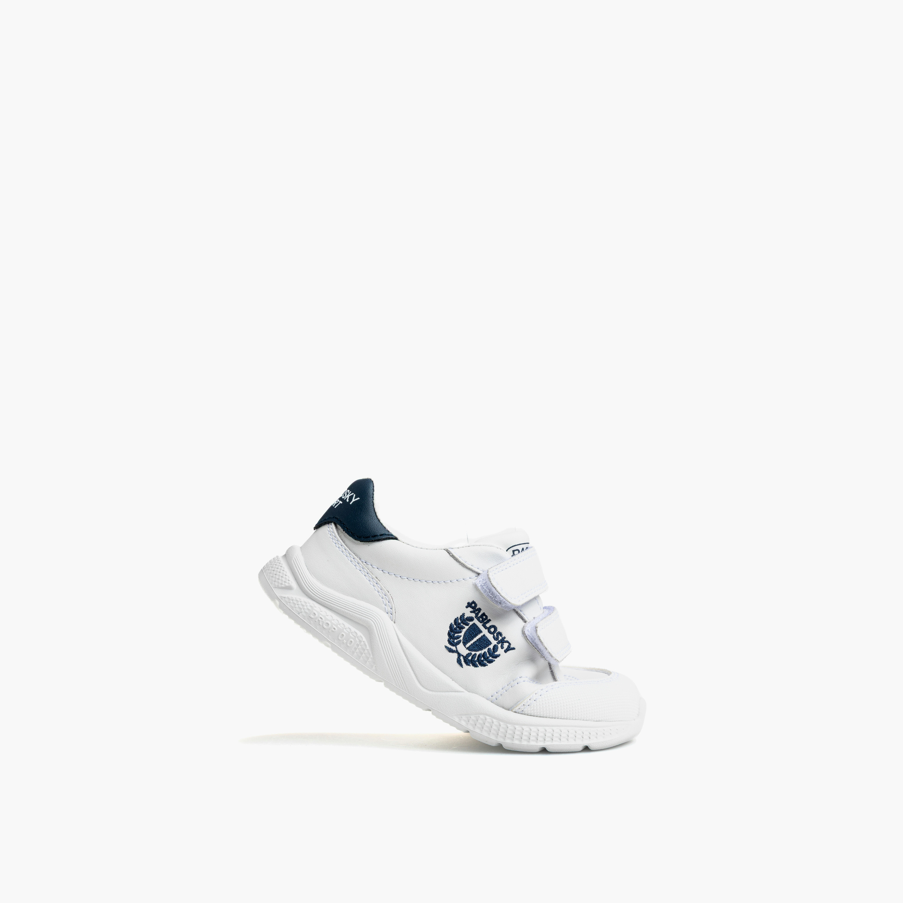 حذاء سنيكرز كاحل جلد بشعار للفتيات من بابلوفسكي-girls-shoes-sneakers-image-4