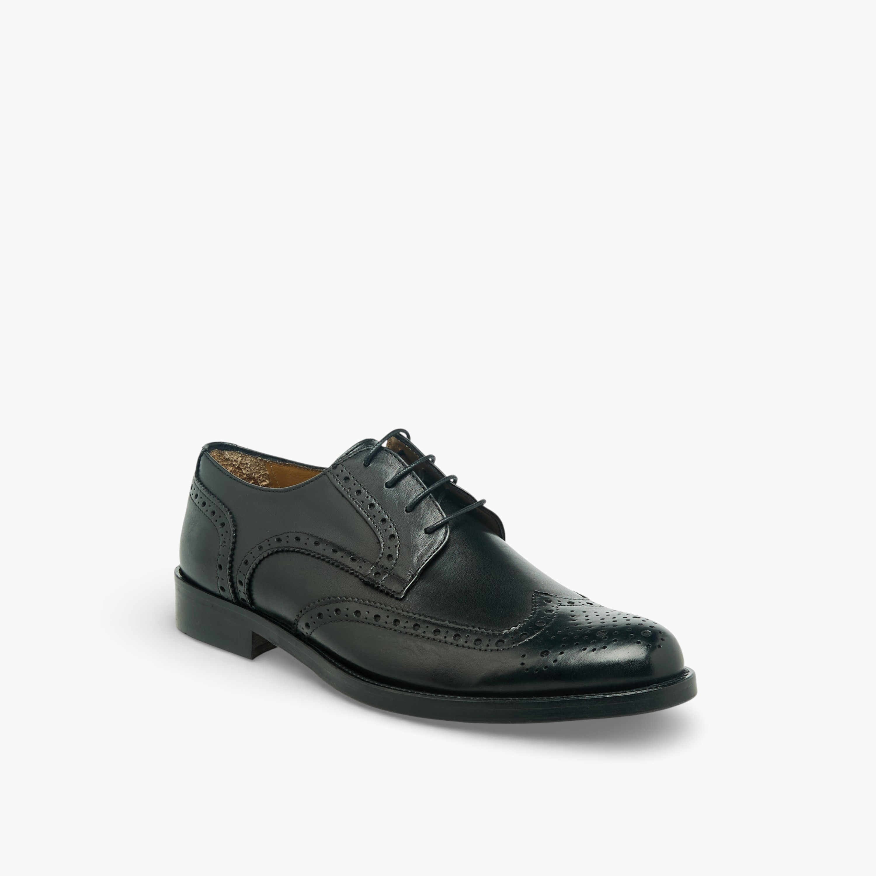 Duchini Men Genuine Leather Lace-Up Derby Shoes-men-shoes-formalshoes-image-2