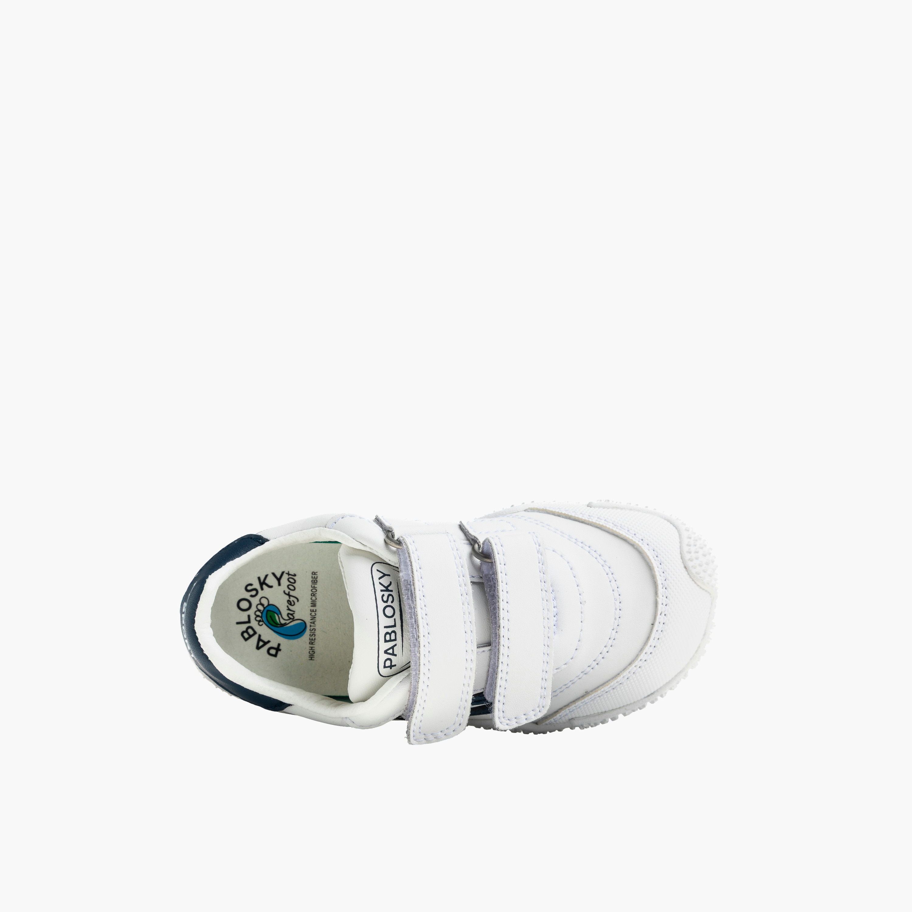Pablosky Boys Hook & Loop Leather Sports Shoes-boys-shoes-sneakers-image-3