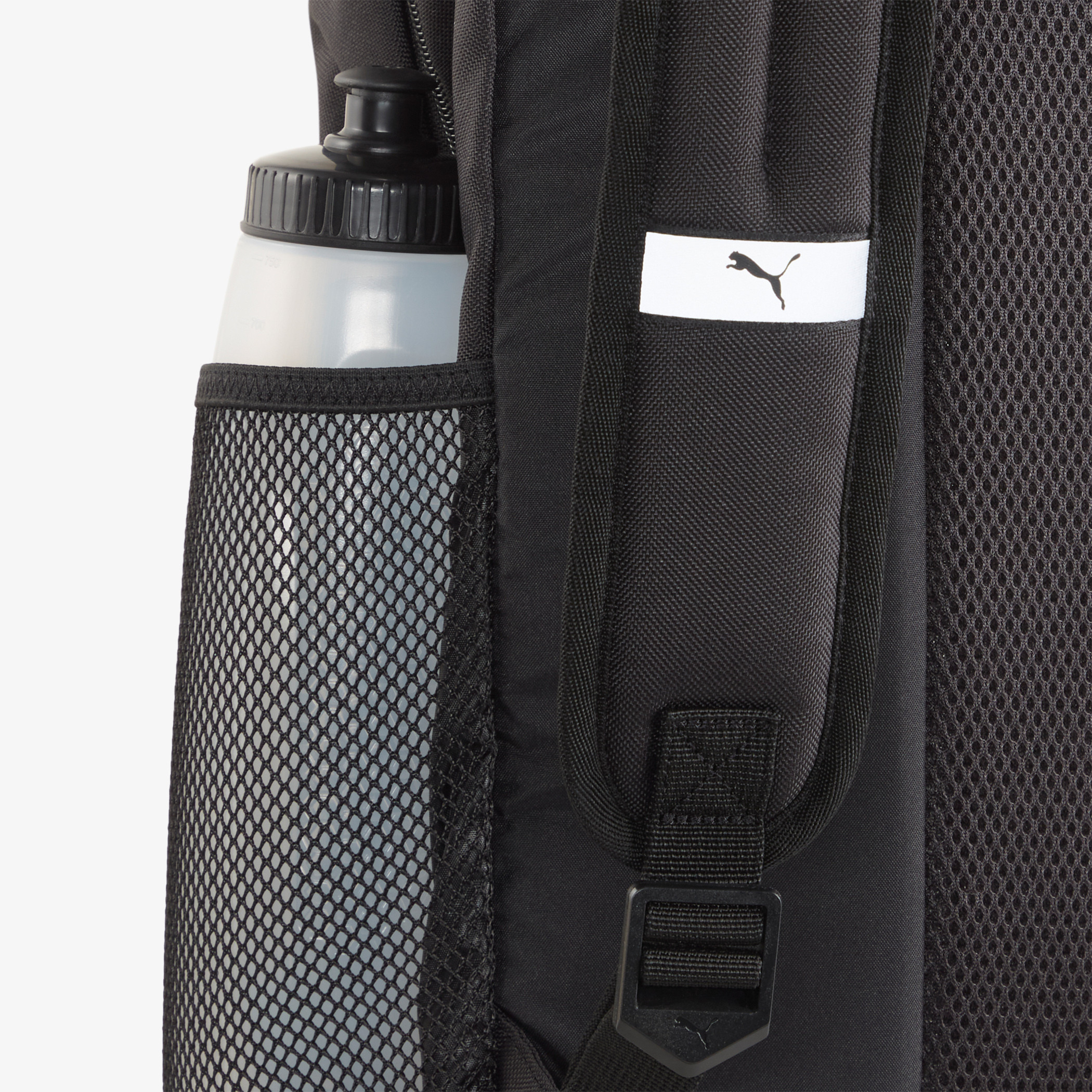 Puma Logo Detail Backpack with Adjustable Shoulder Straps and Zip Closure-school-bagsandbackpacks-backpacks-image-4