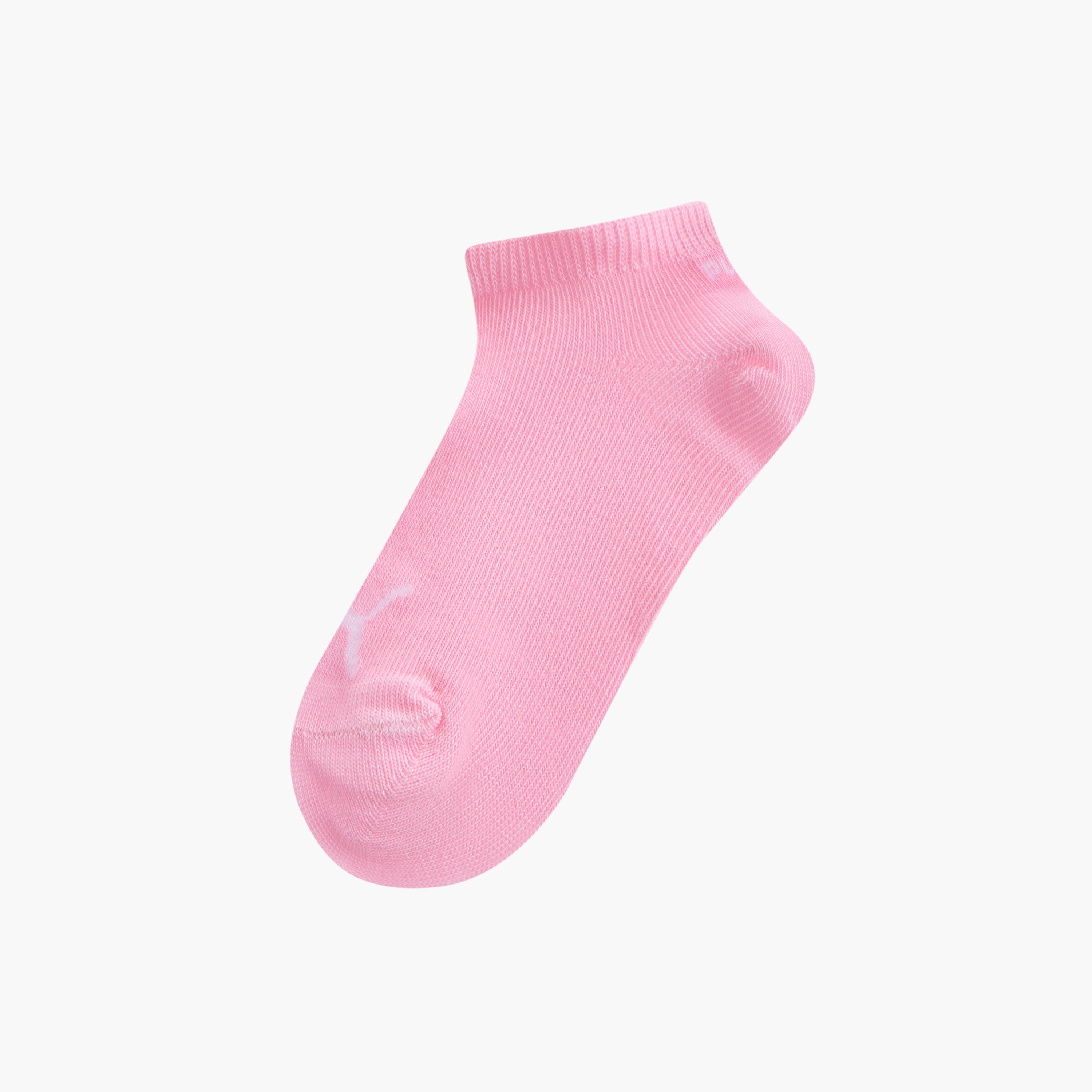PUMA Logo Print Ankle Length Socks - Set of 3-baby-girls-accessories-socks-image-2