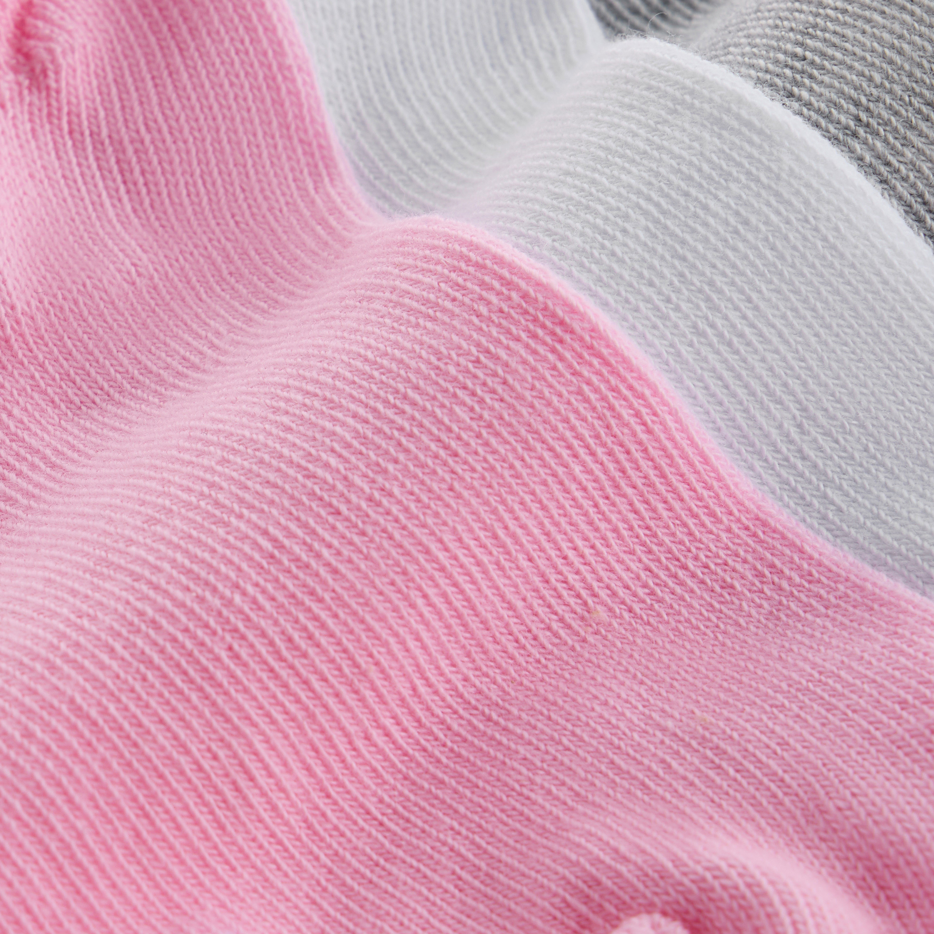 PUMA Logo Print Ankle Length Socks - Set of 3-baby-girls-accessories-socks-image-4