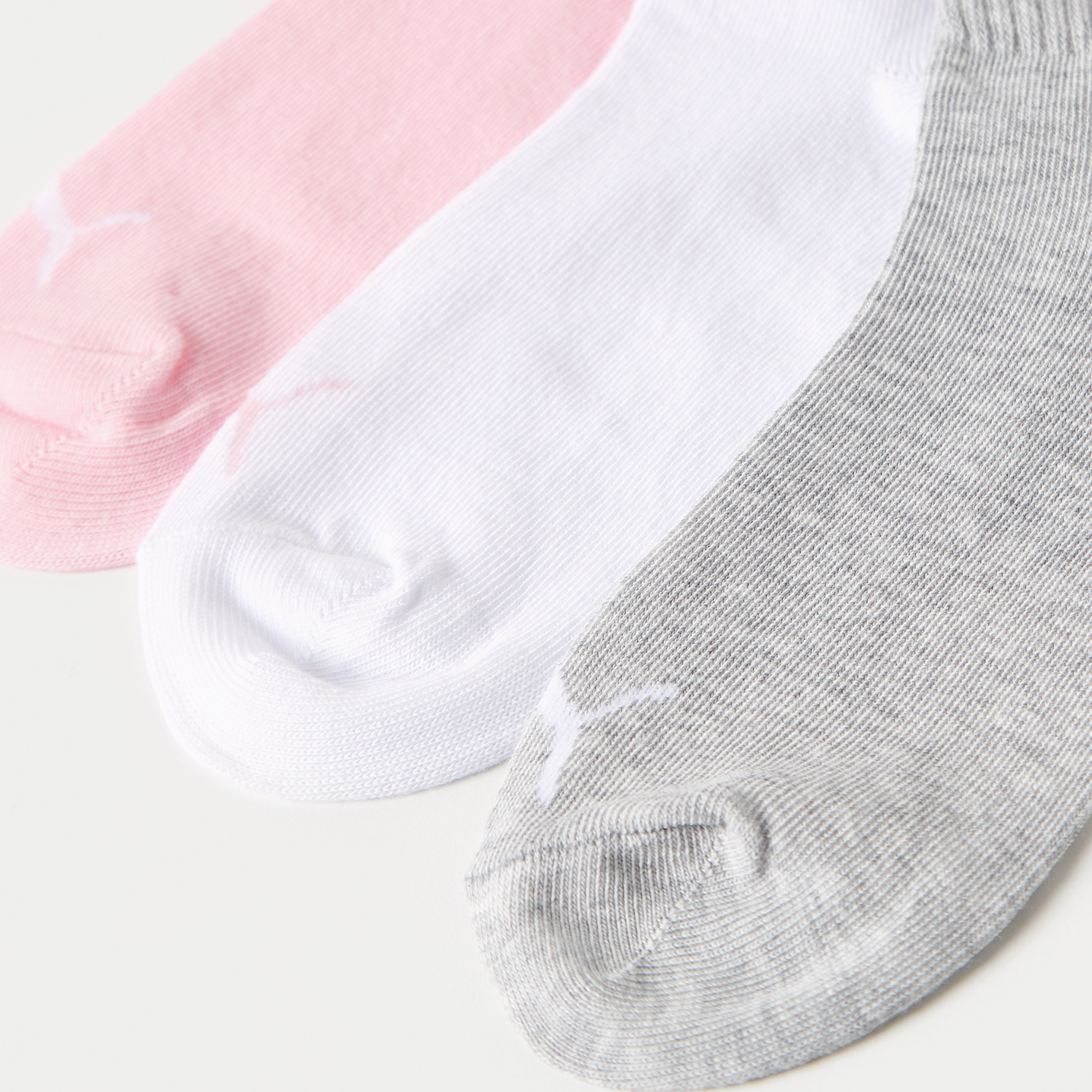 Buy PUMA Kids Quarter Socks Set of 3 Online Mothercare Bahrain