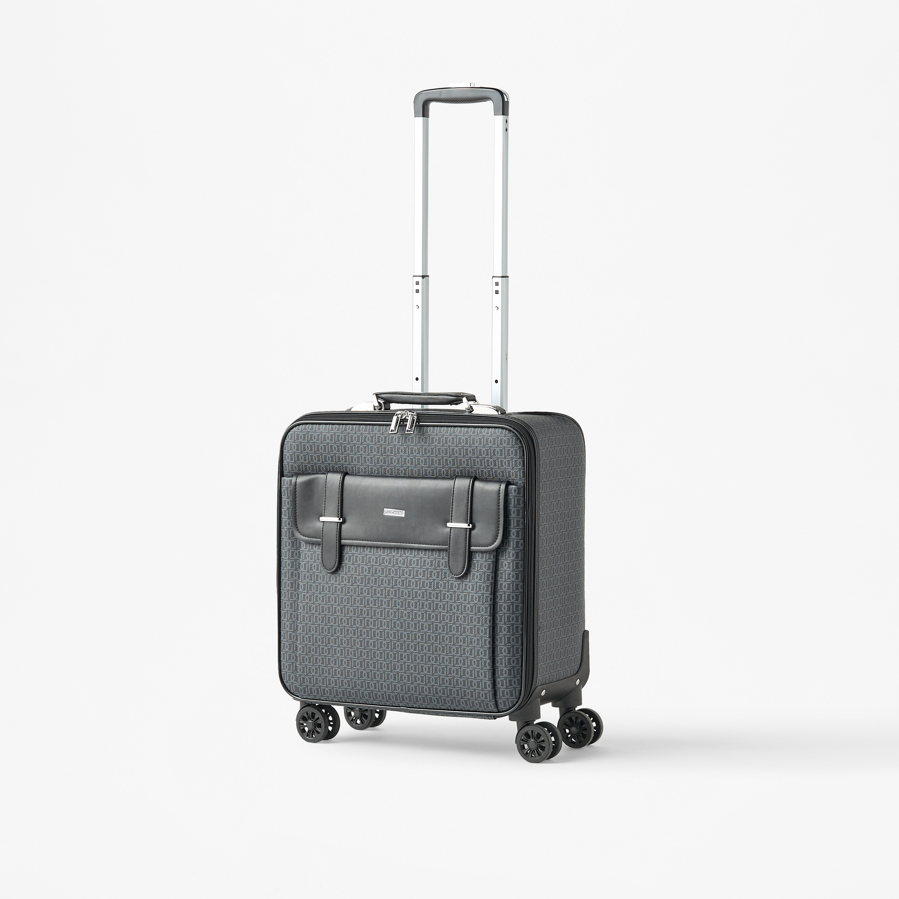 Duchini All-Over Print Softcase Trolley Bag with Retractable Handle-travel-luggagesandbags-luggage-image-2