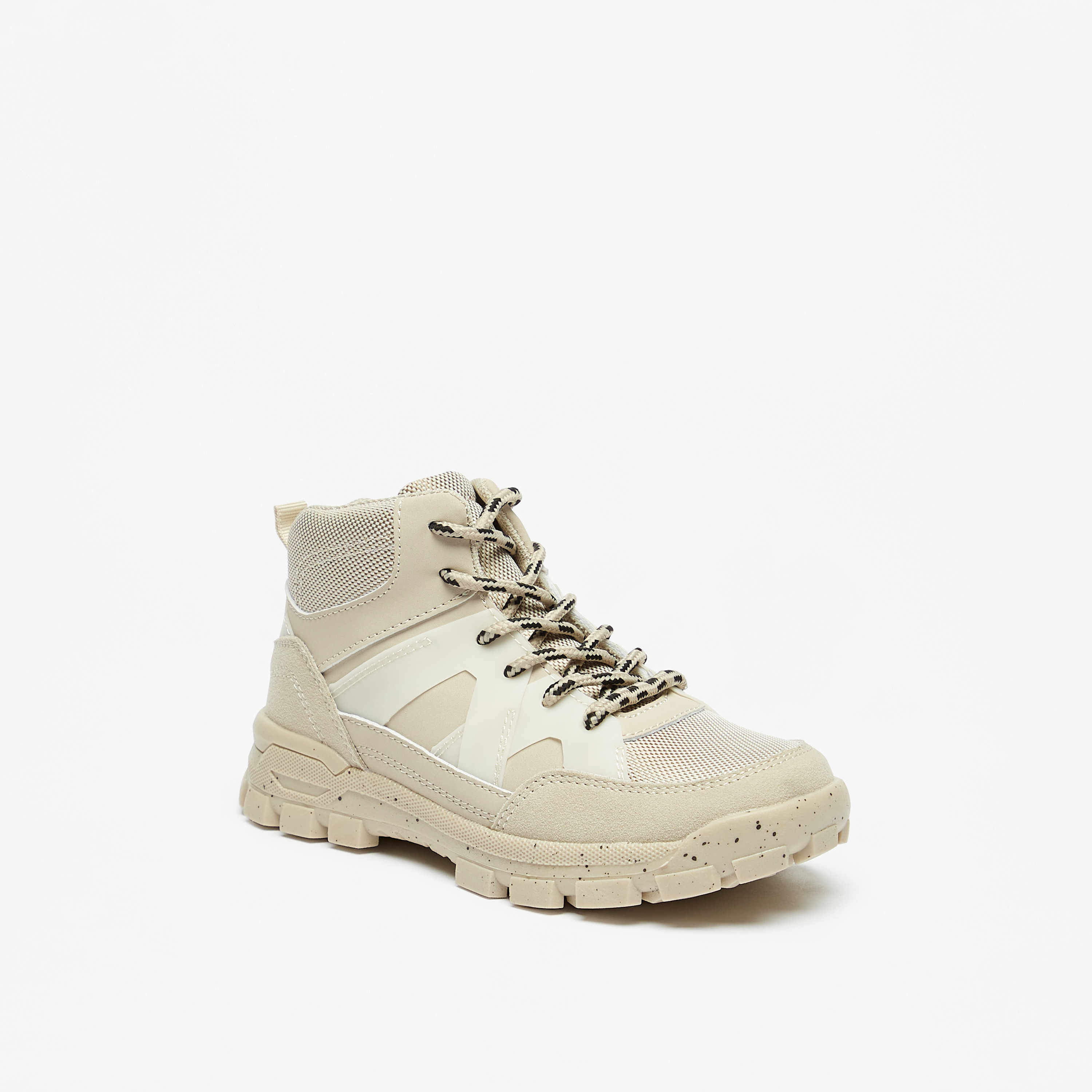 Mister Duchini Boys' Textured Ankle Boots with Zip Closure-boys-shoes-boots-image-6