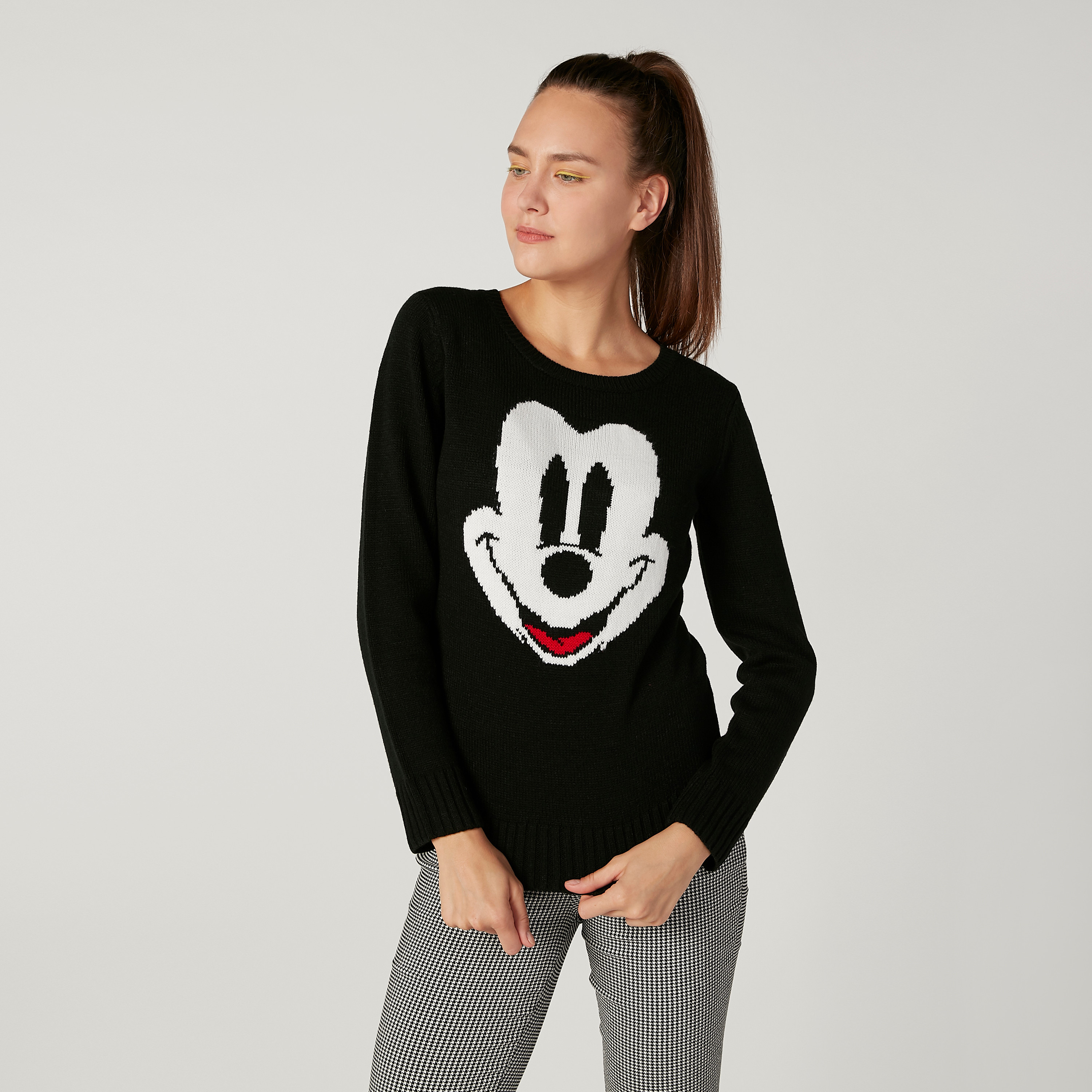 Womens mickey mouse on sale sweater