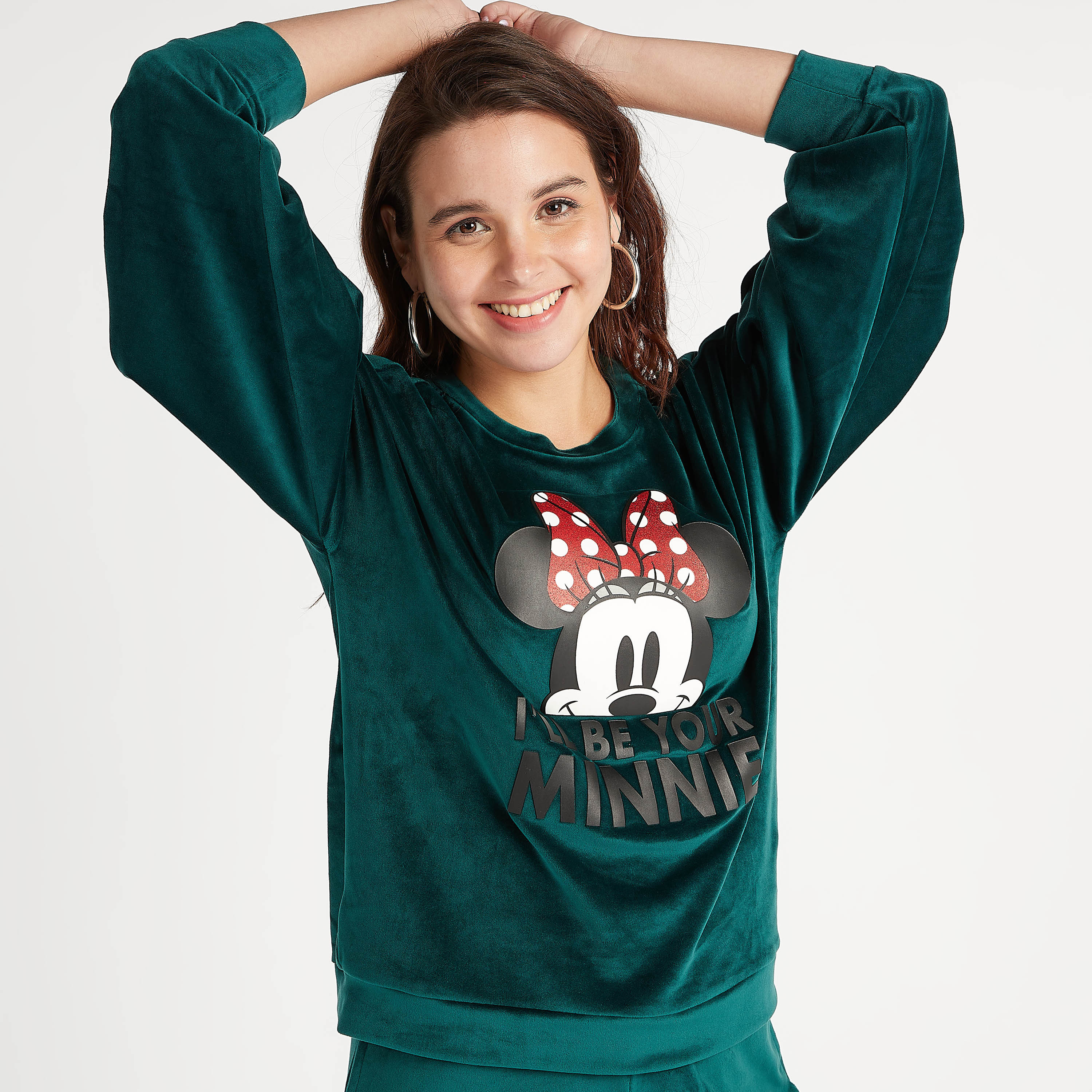 Womens on sale minnie sweatshirt