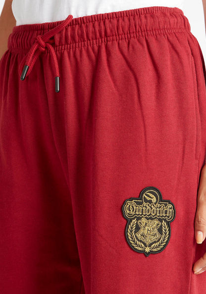 Harry Potter Mid-Rise Joggers with Drawstring Closure