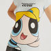 Powerpuff Girls Print T-shirt with Cap Sleeves and Crew Neck -T Shirts-thumbnail-2