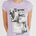 Barbie Print Crew Neck T-shirt with Cap Sleeves-T Shirts-thumbnail-4