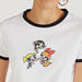 Powerpuff Girls Print Crew Neck T-shirt with Short Sleeves-T Shirts-thumbnail-4