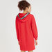 Tweety Print Mini Jumper Dress with Hood and Pockets-Dresses-thumbnail-3