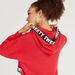 Tweety Print Mini Jumper Dress with Hood and Pockets-Dresses-thumbnailMobile-4