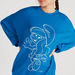Smurfette Print Crew Neck Sweatshirt with Long Sleeves-Sweatshirts-thumbnailMobile-2