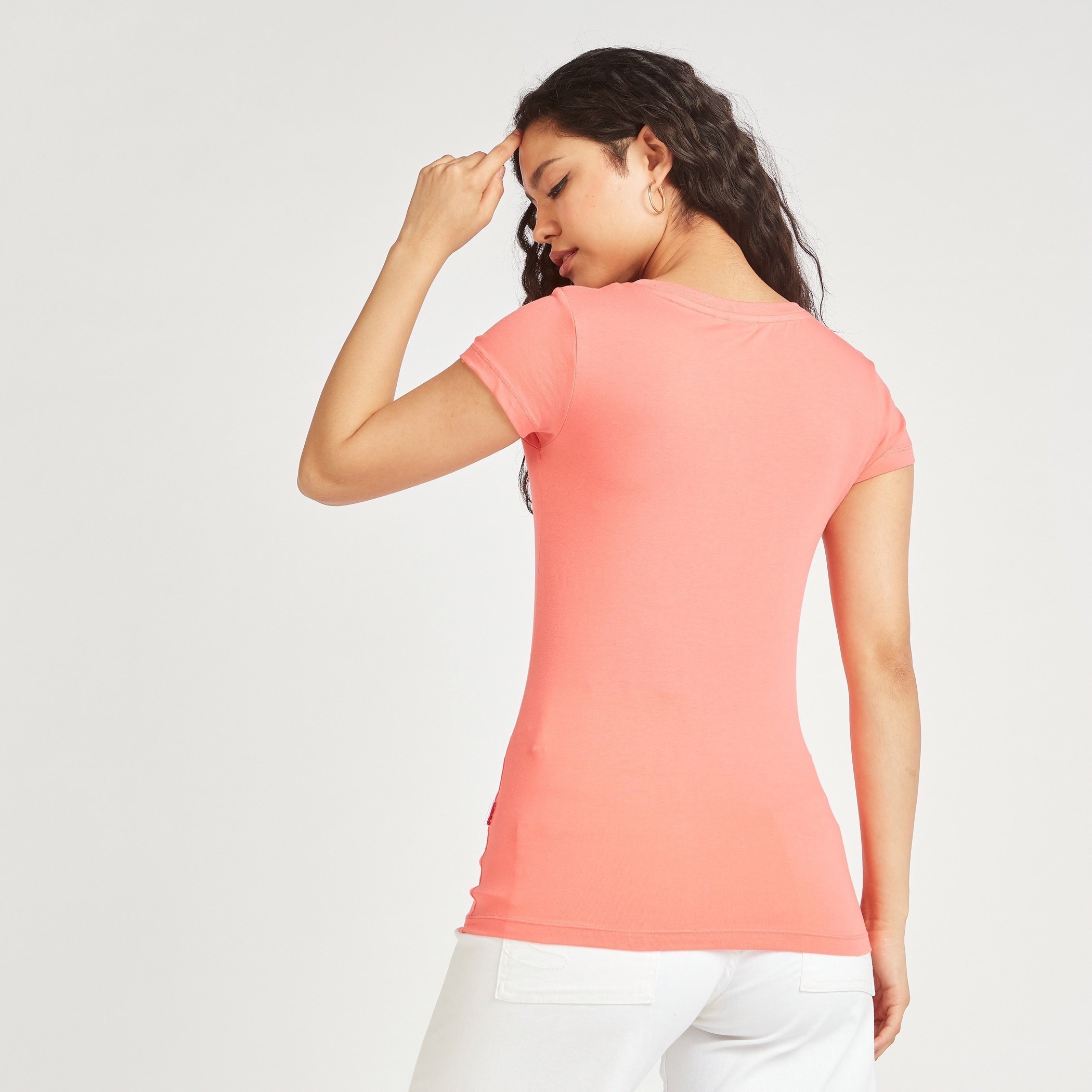 تيشيرت بياقة ضيّقة وأكمام كاب وطبعات غارفيلد-women-clothing-tshirts-image-5