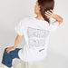 Haruno Sakura Print Crew Neck T-shirt with Short Sleeves-T Shirts-thumbnailMobile-0