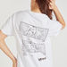Haruno Sakura Print Crew Neck T-shirt with Short Sleeves-T Shirts-thumbnailMobile-4