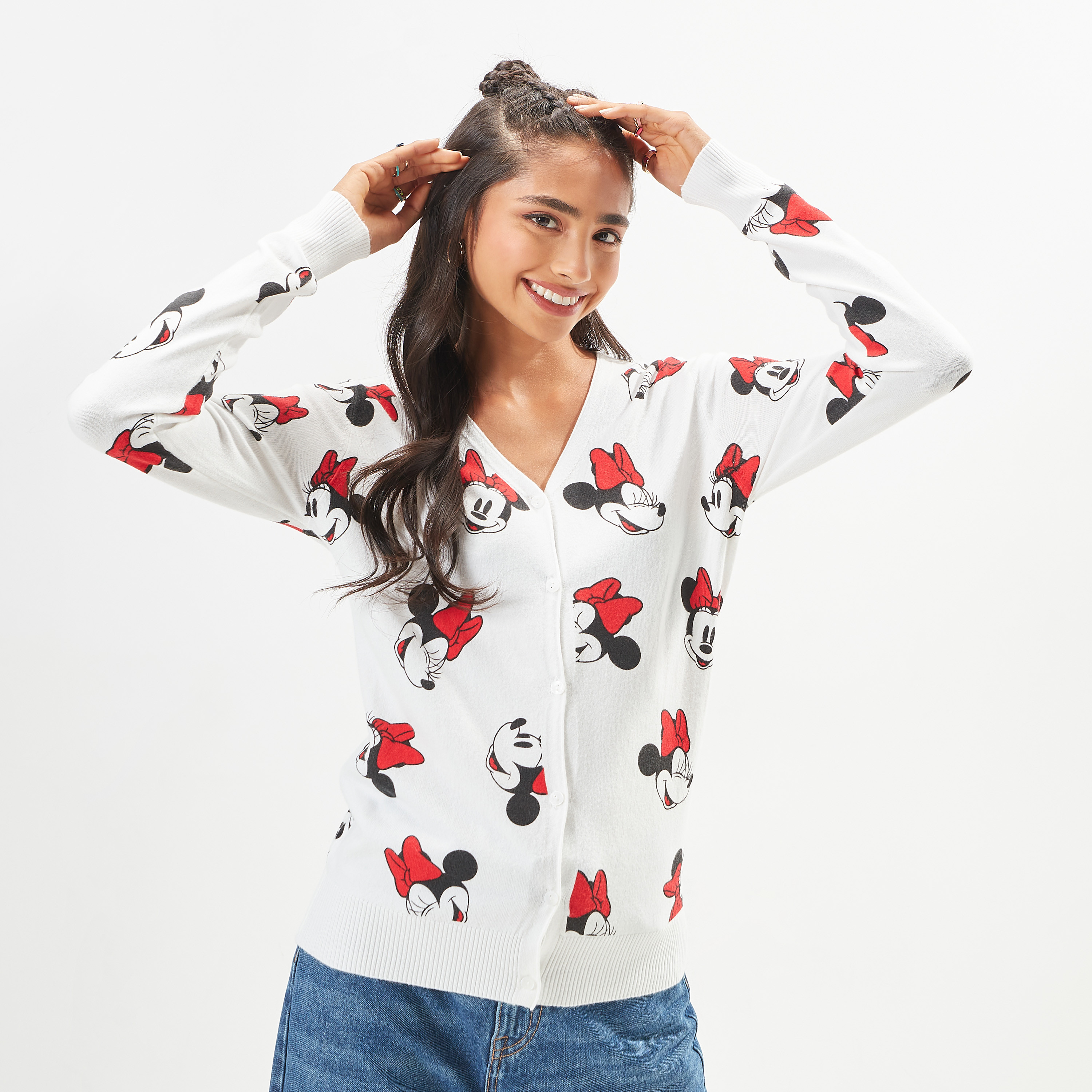 minnie mouse cardigan