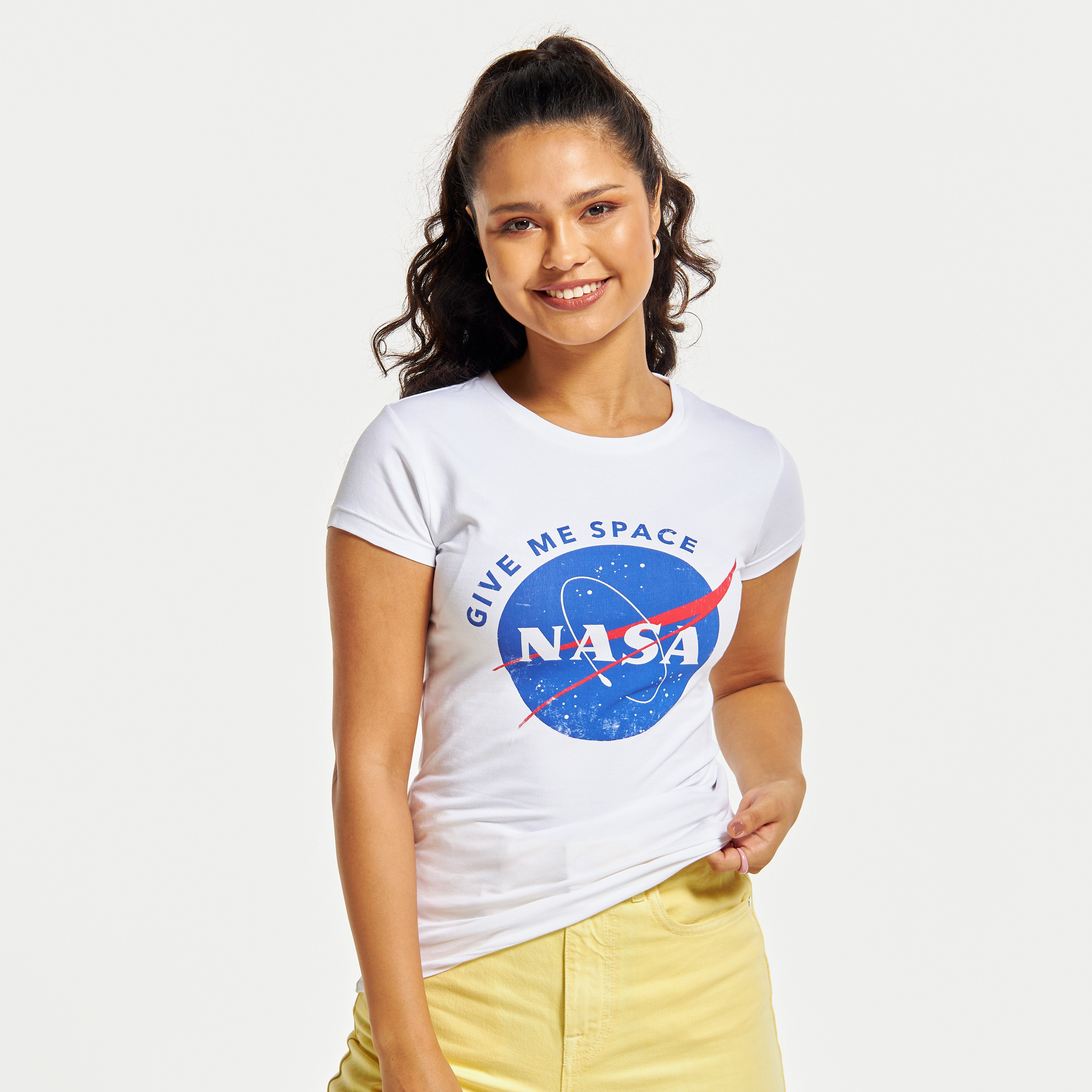 Women's nasa deals t shirt