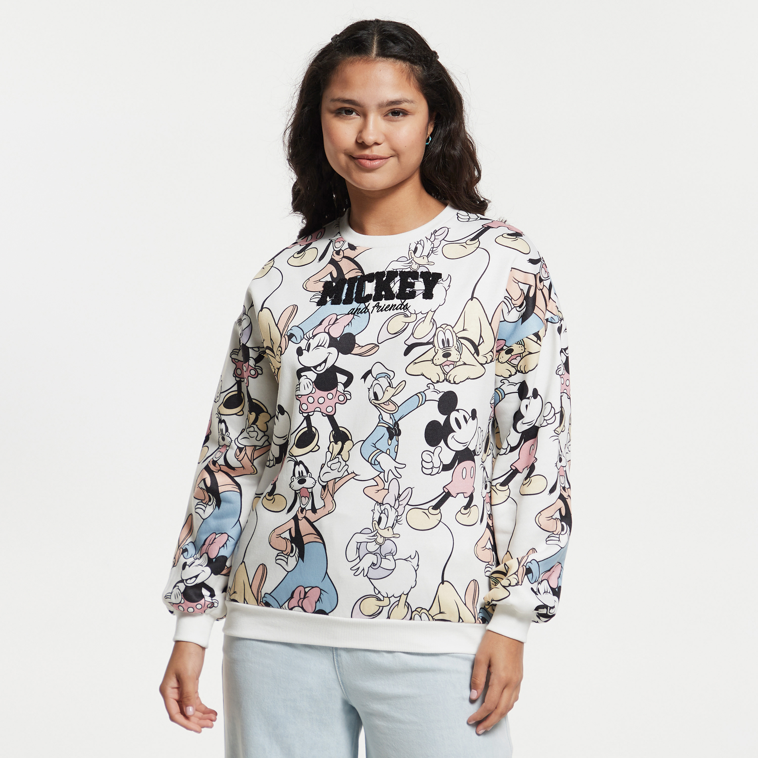 Mickey mouse shop printed sweatshirts