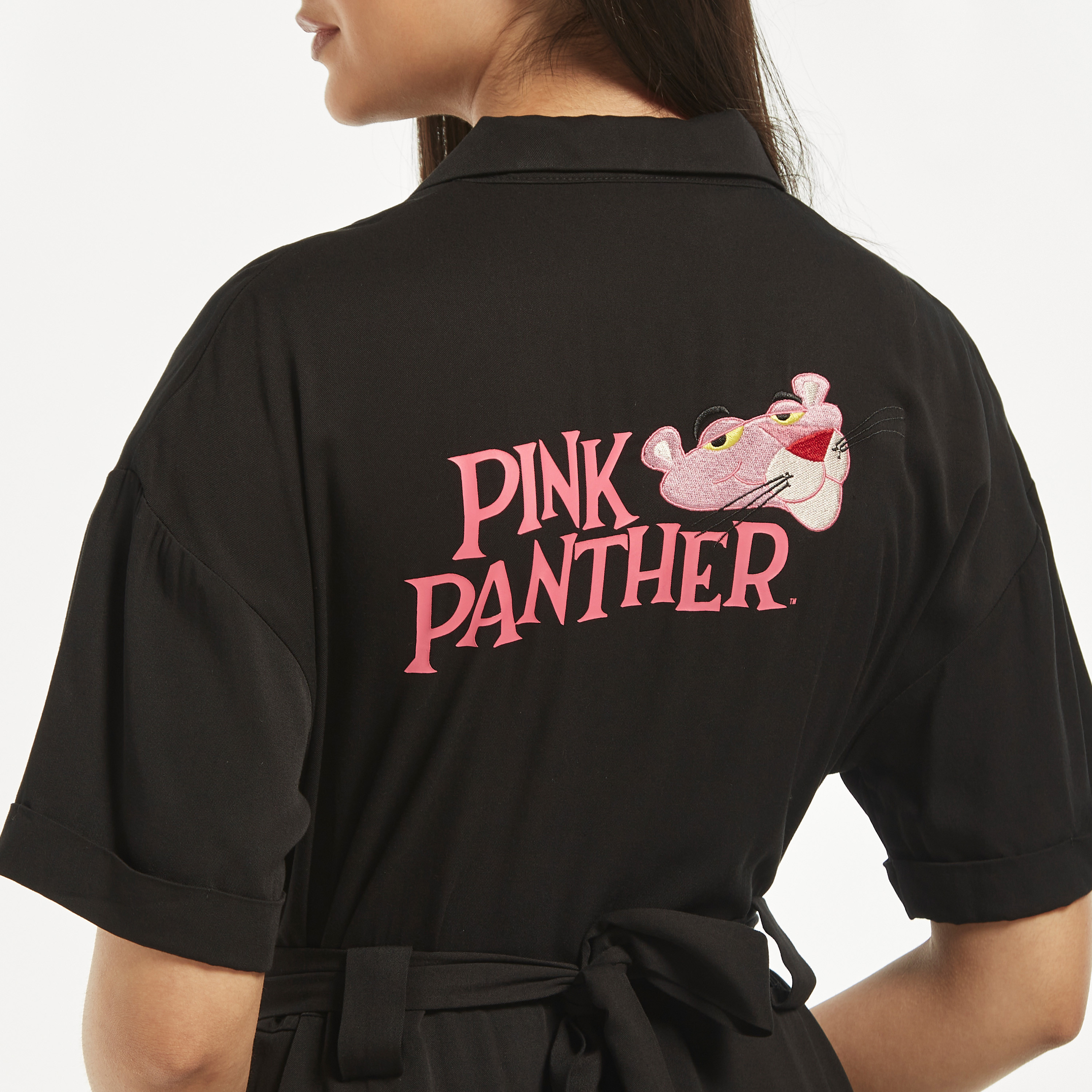 Pink panther shirt top dress