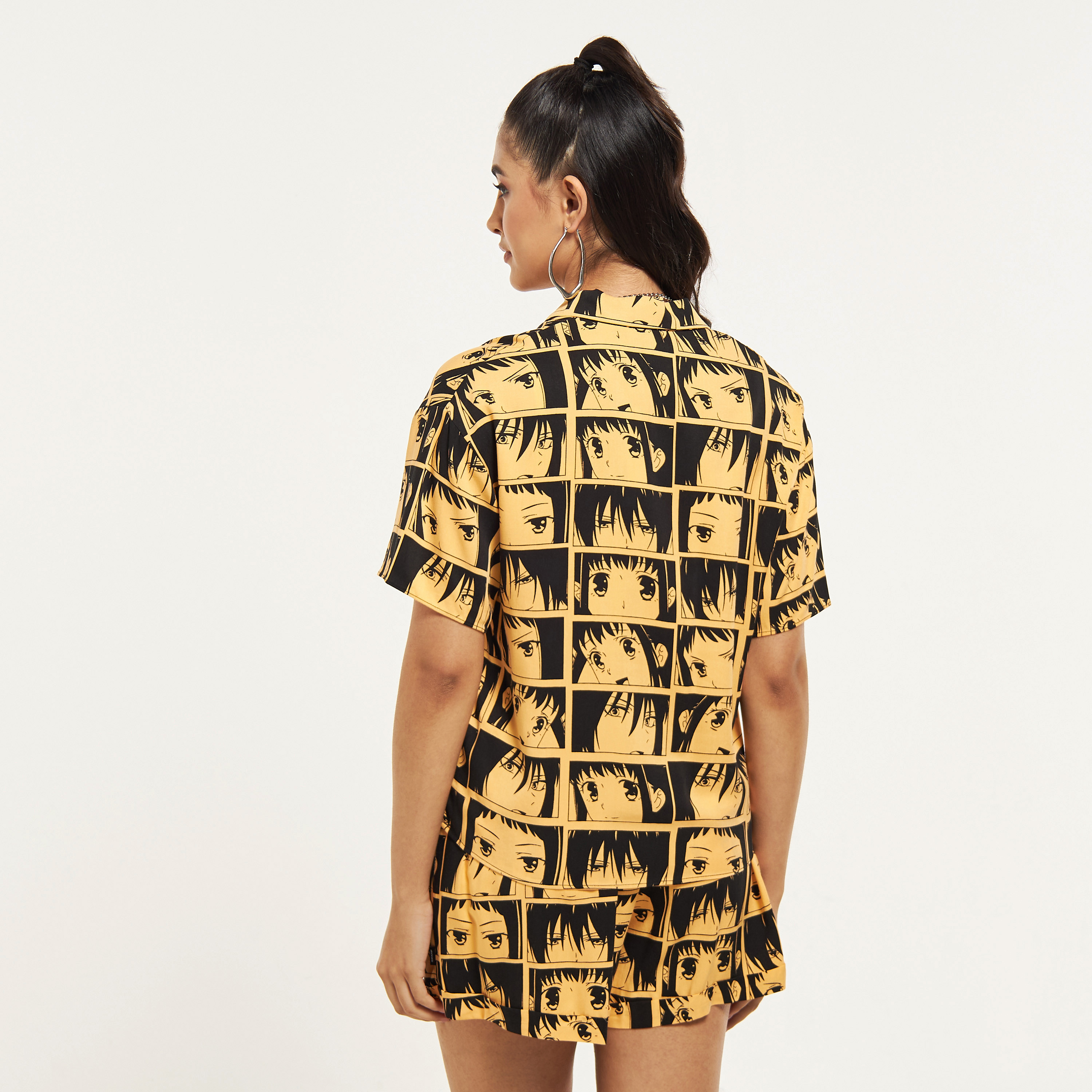 All-Over Fruits Basket Print Shirt with Camp Collar-women-clothing-shirtsandblouses-shirts-image-3