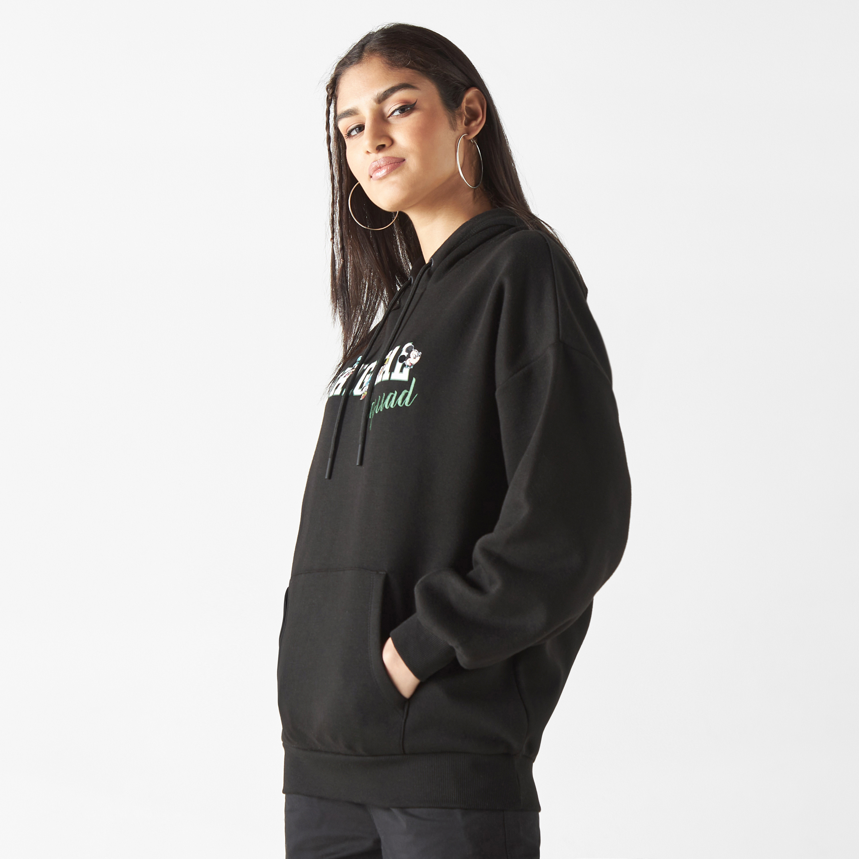 Embroidered best sale hoodies womens