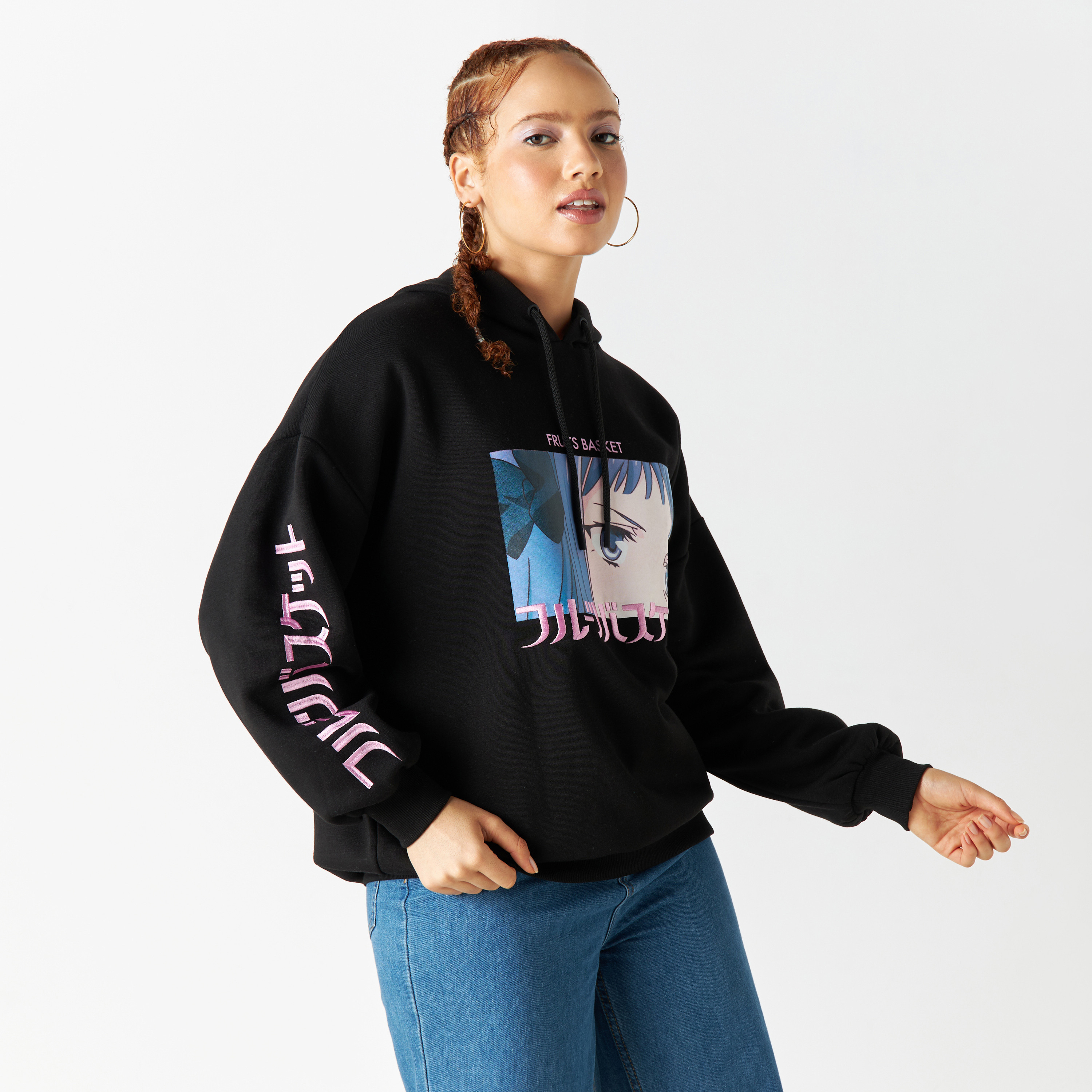 Fruits shop basket hoodie