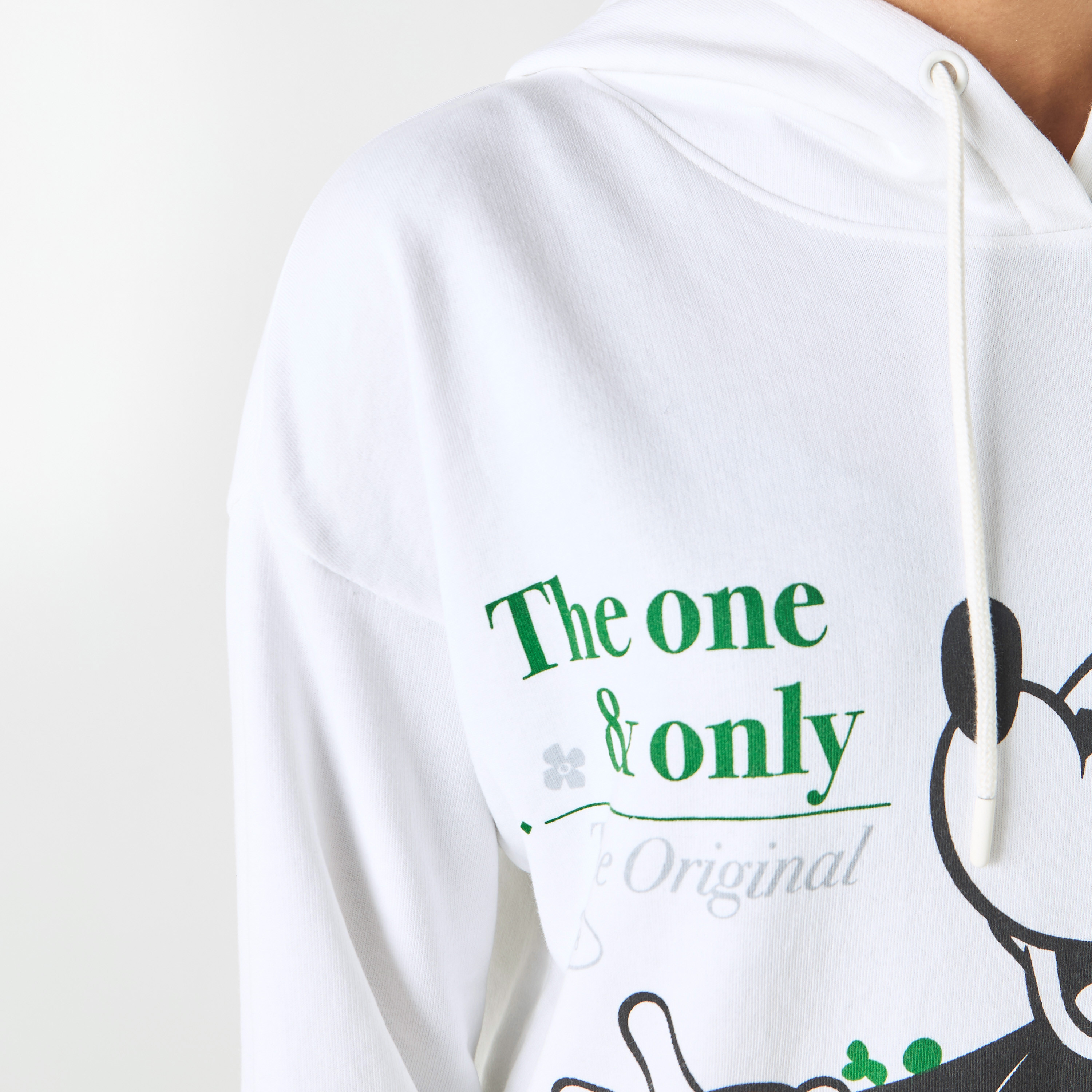 Mickey Mouse Print Hoodie with Long Sleeves-women-clothing-hoodiesandsweatshirts-sweatshirts-image-4