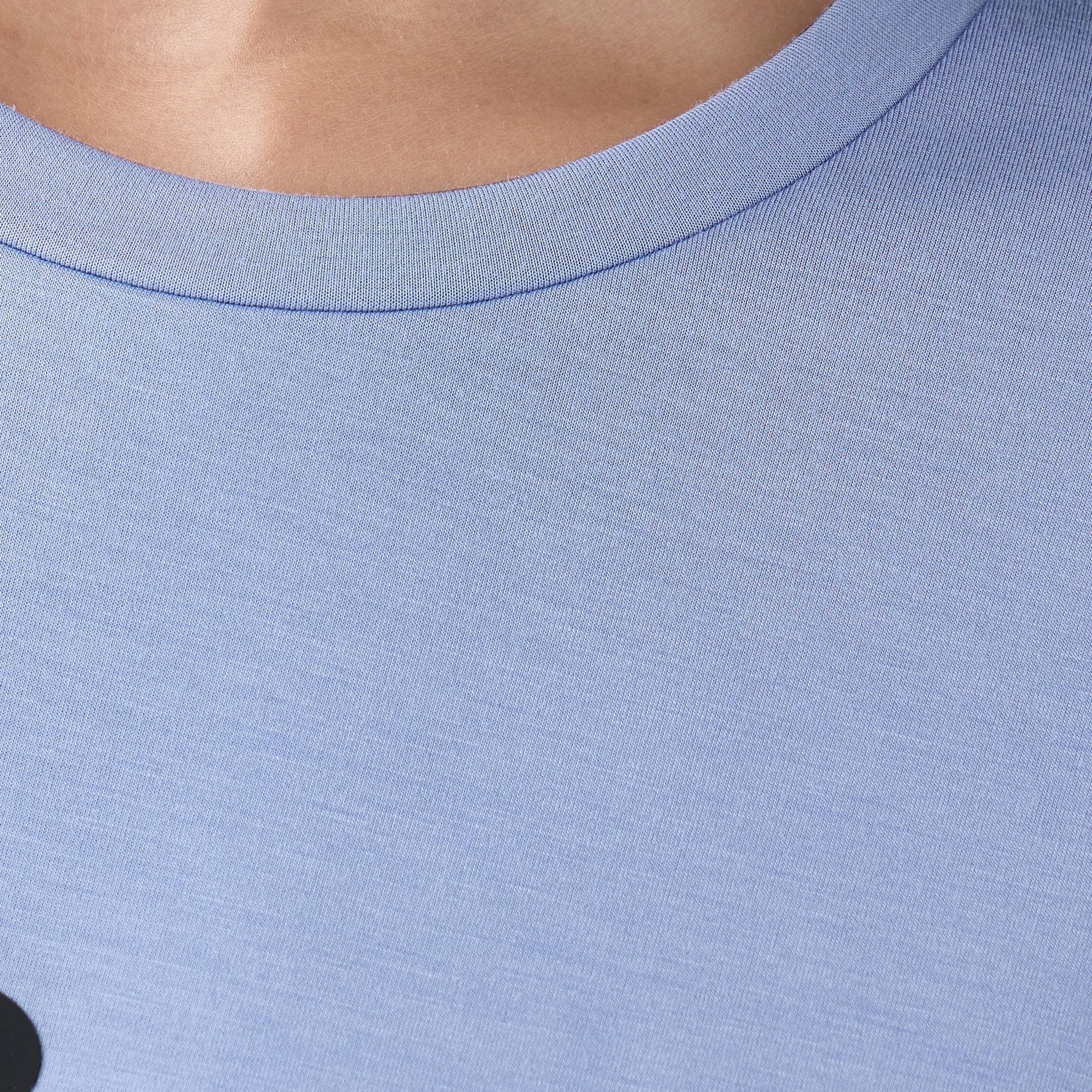 Mickey Mouse Print Round Neck T-shirt-women-clothing-coordsets-image-5