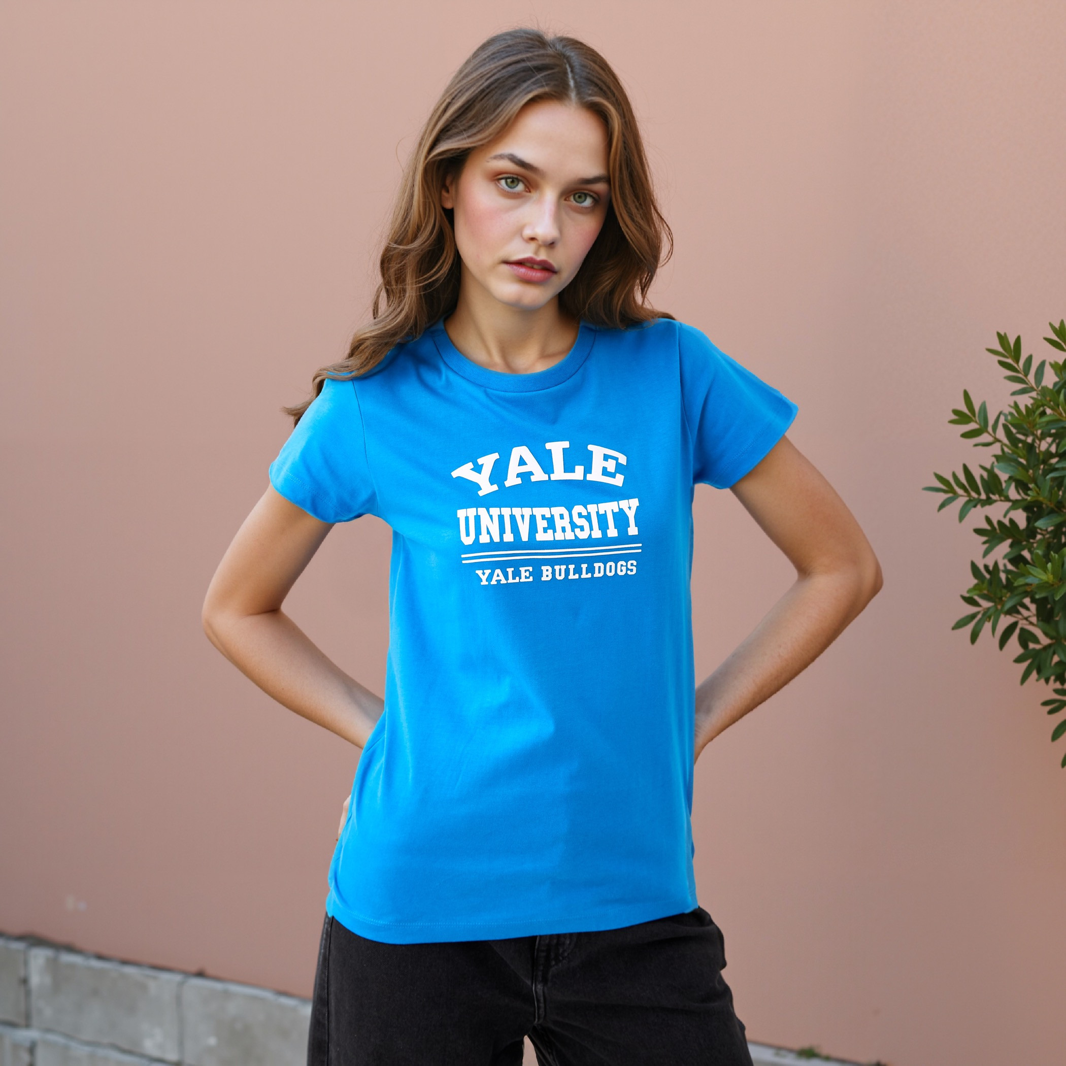 تي شيرت جامعة ييل-women-clothing-tshirts-image-2