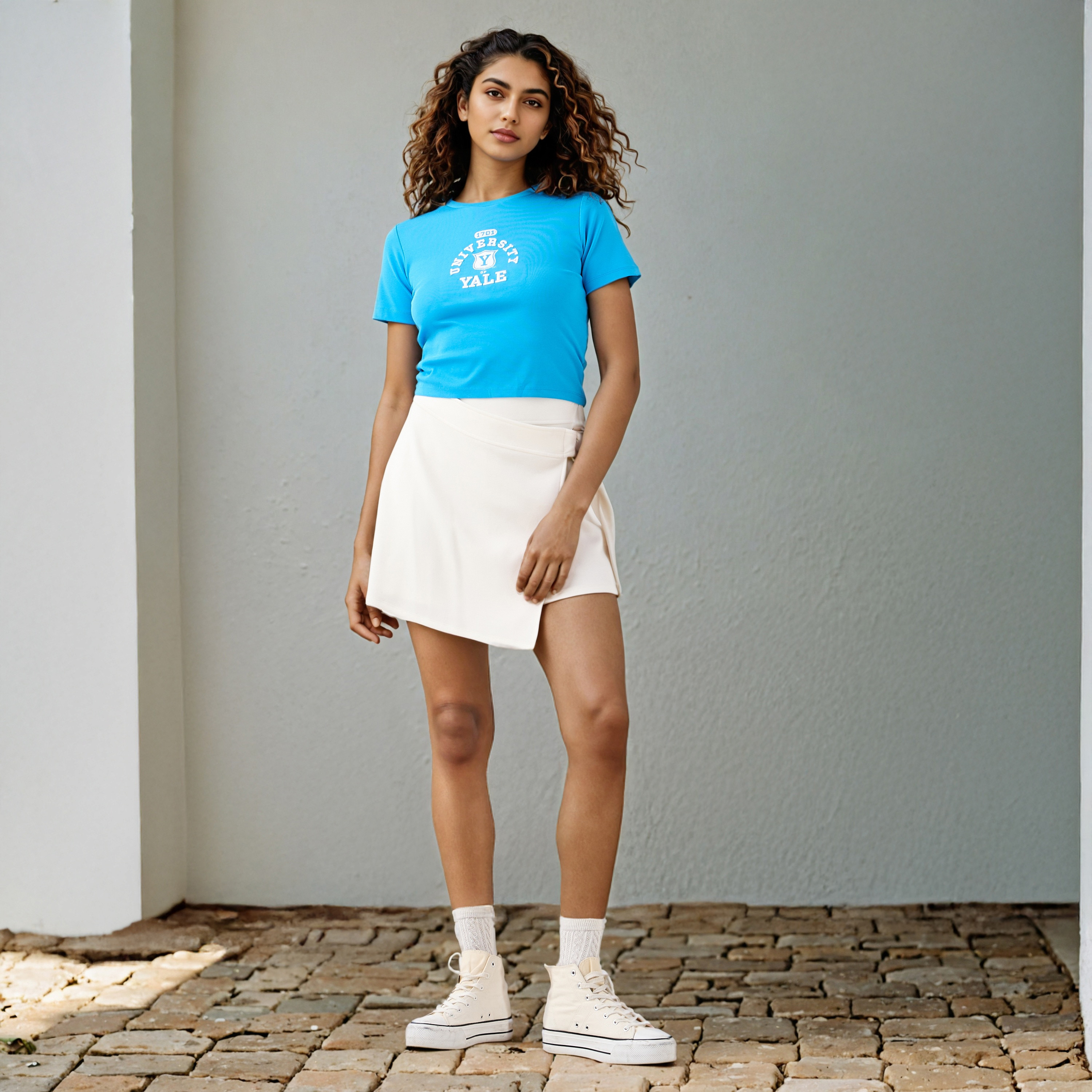 Yale University Cropped T-shirt-women-clothing-tshirts-image-2